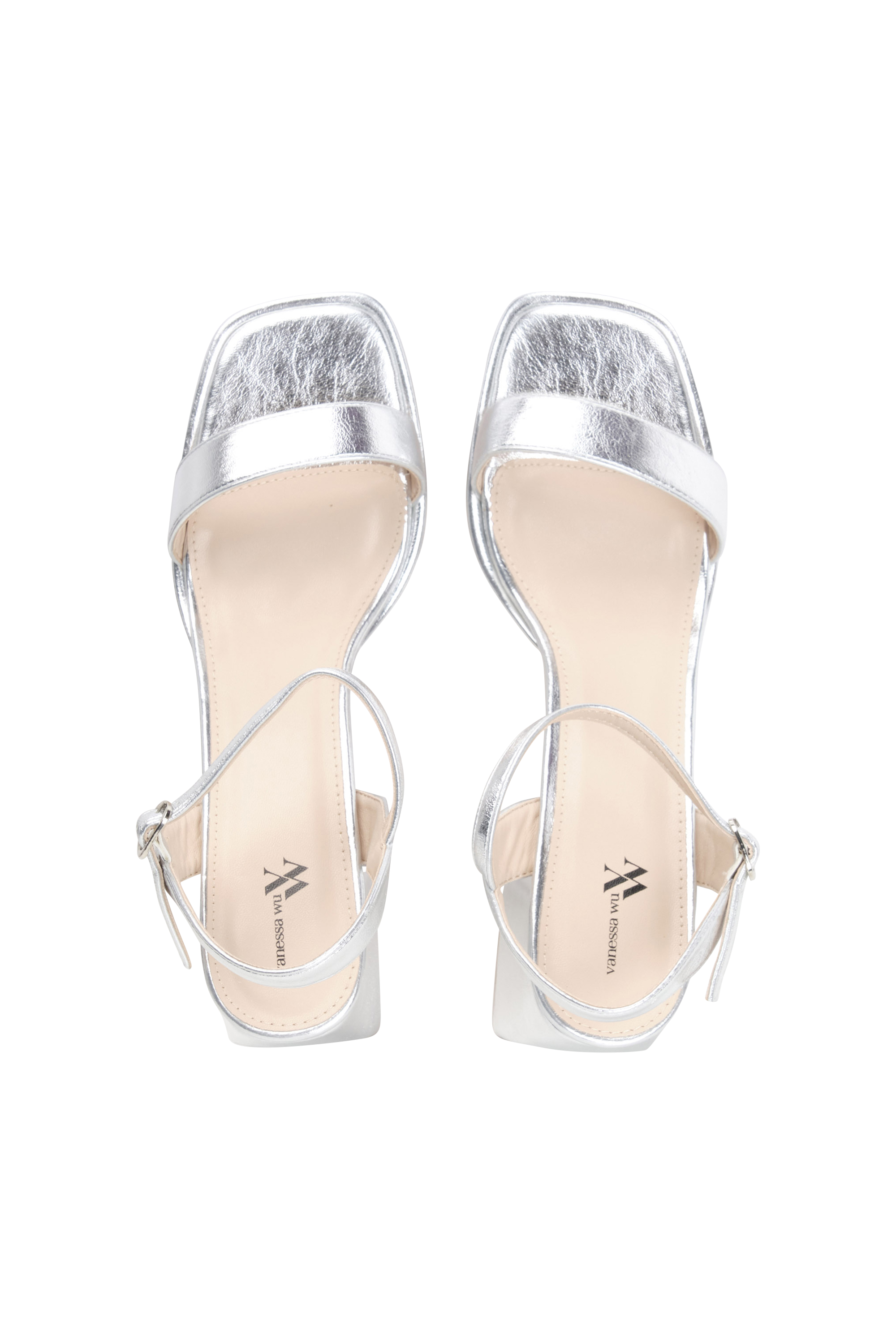 Sandals VANESSA WU Silver