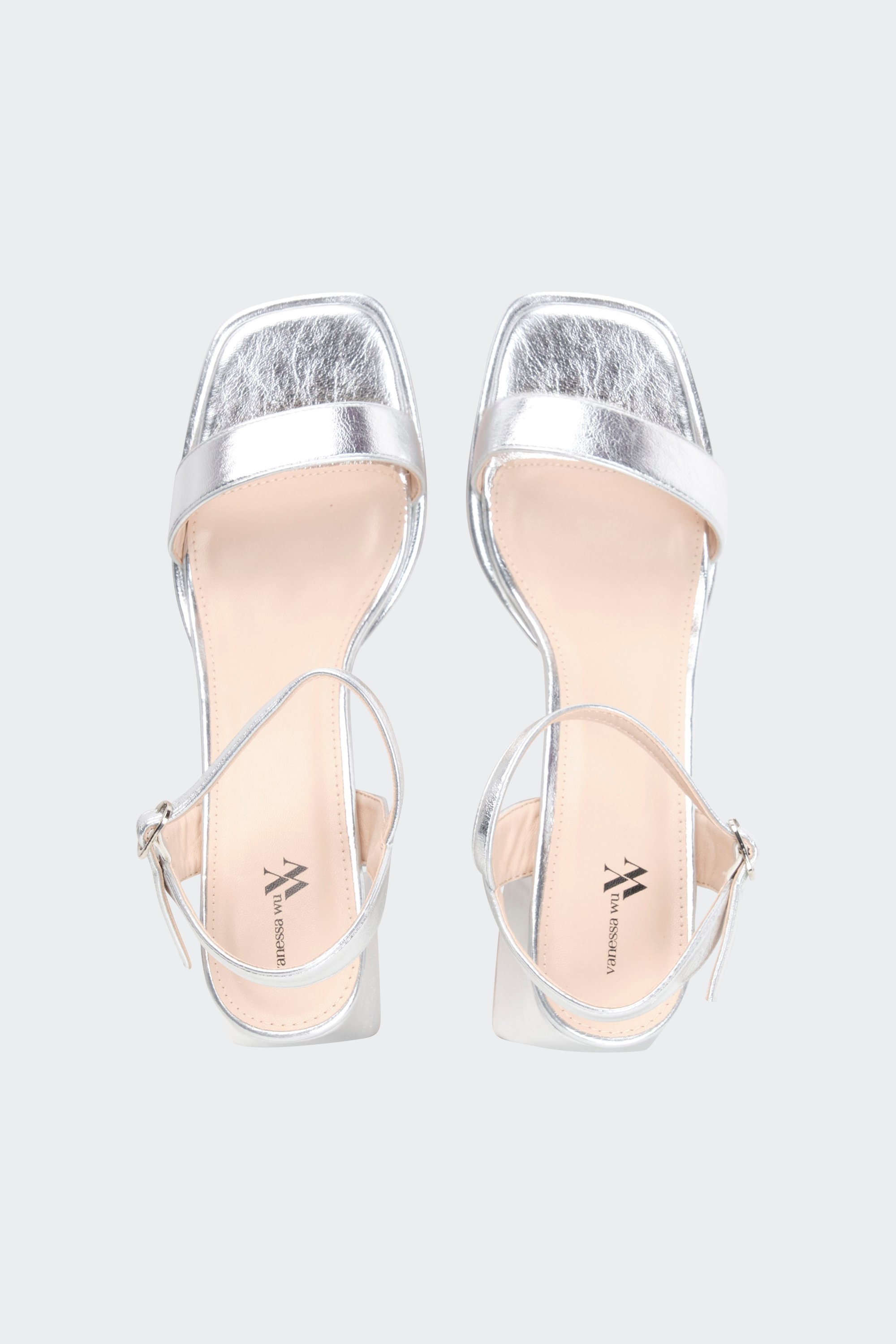Sandales | Argent by VANESSA WU Sandales Argent