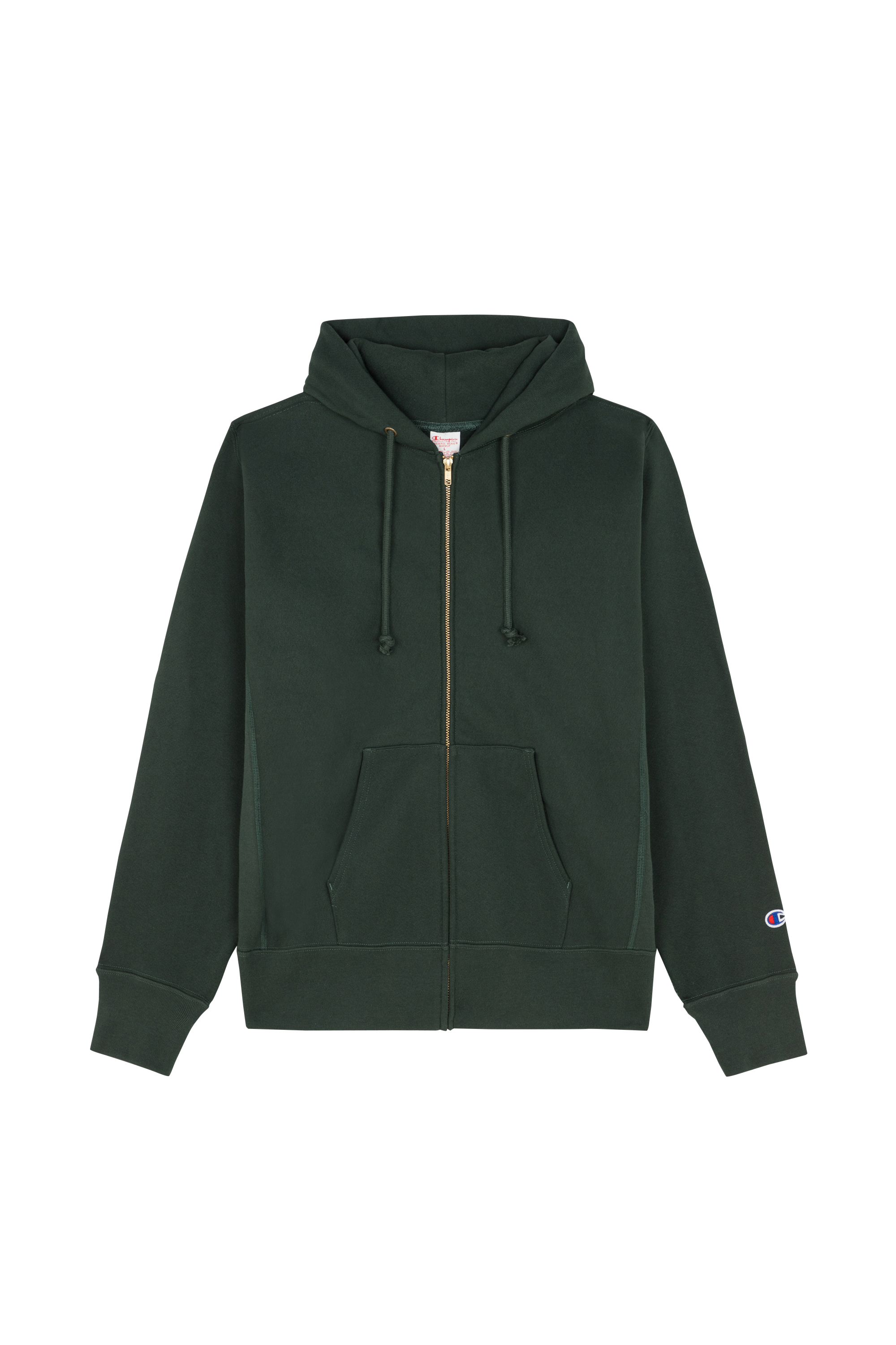 zip-up hoodie Green