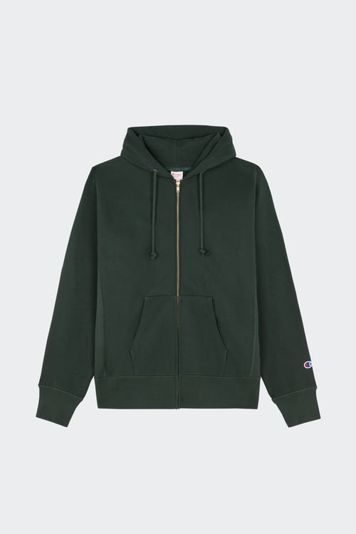 CHAMPION Hoodie zippé Vert