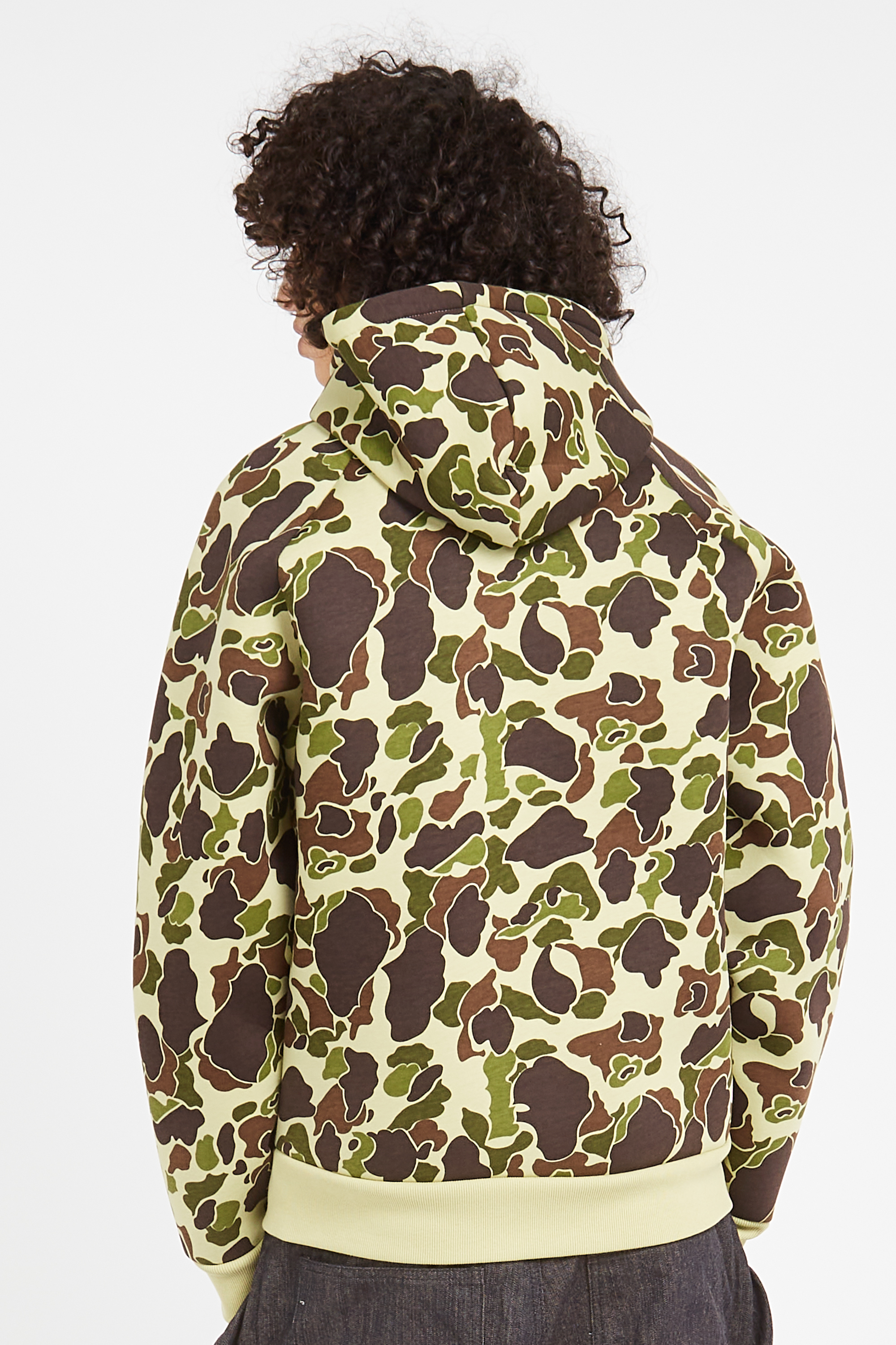 zip-up hoodie Multicolored