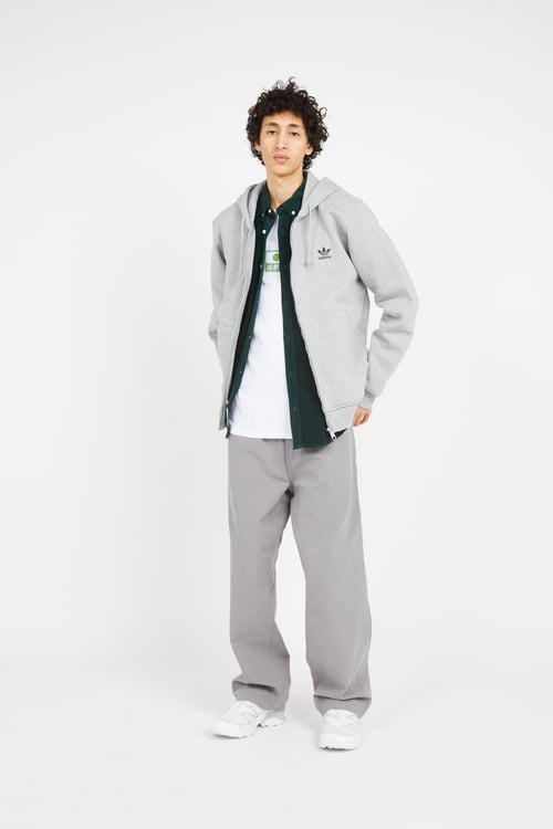 ADIDAS Hoodie zippé Gris
