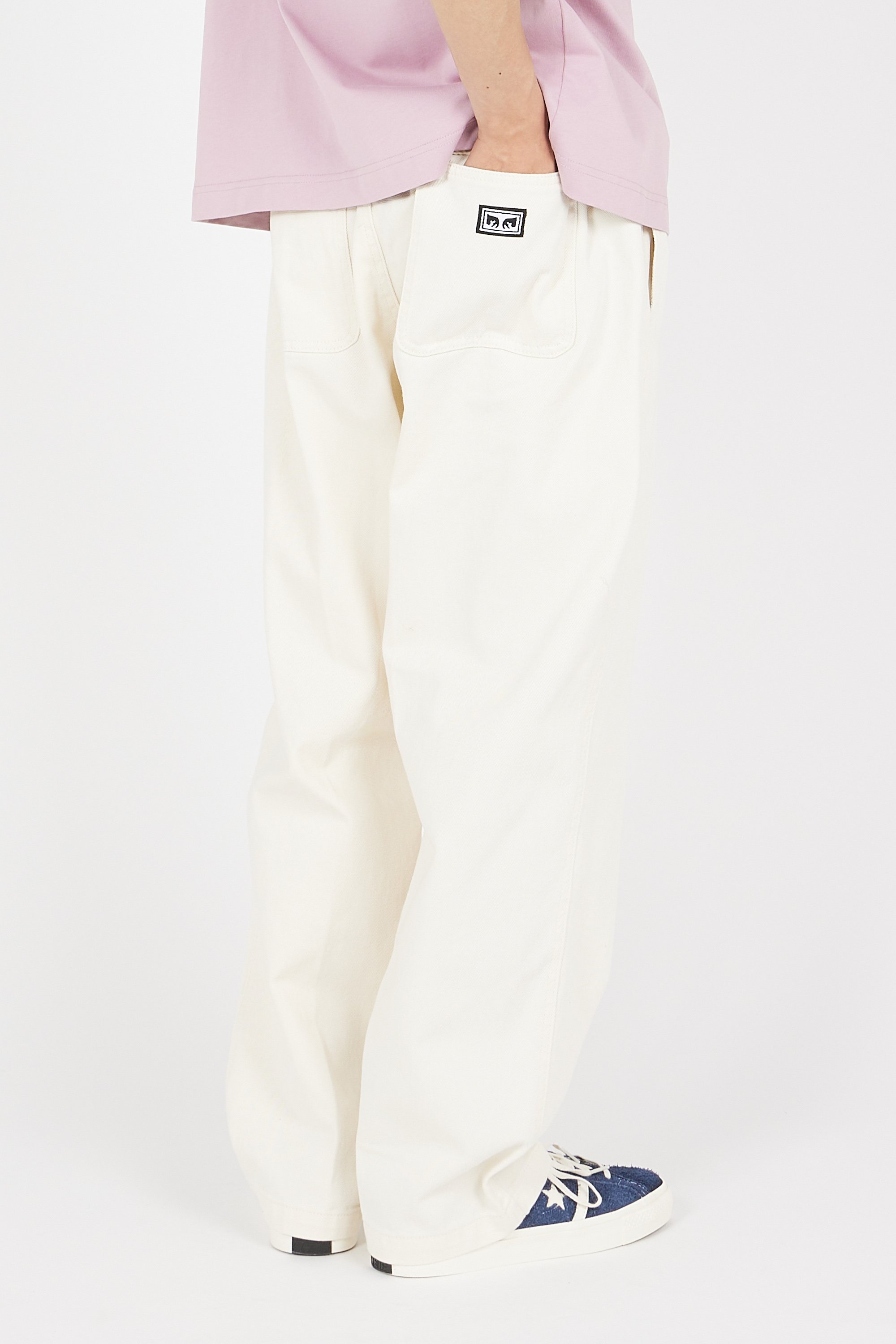 Jean droit | Beige by OBEY Jean droit Beige