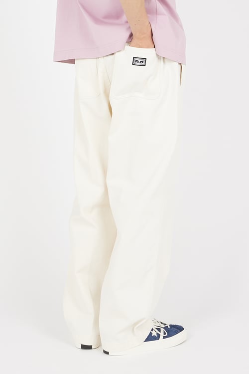 OBEY Jean droit Beige