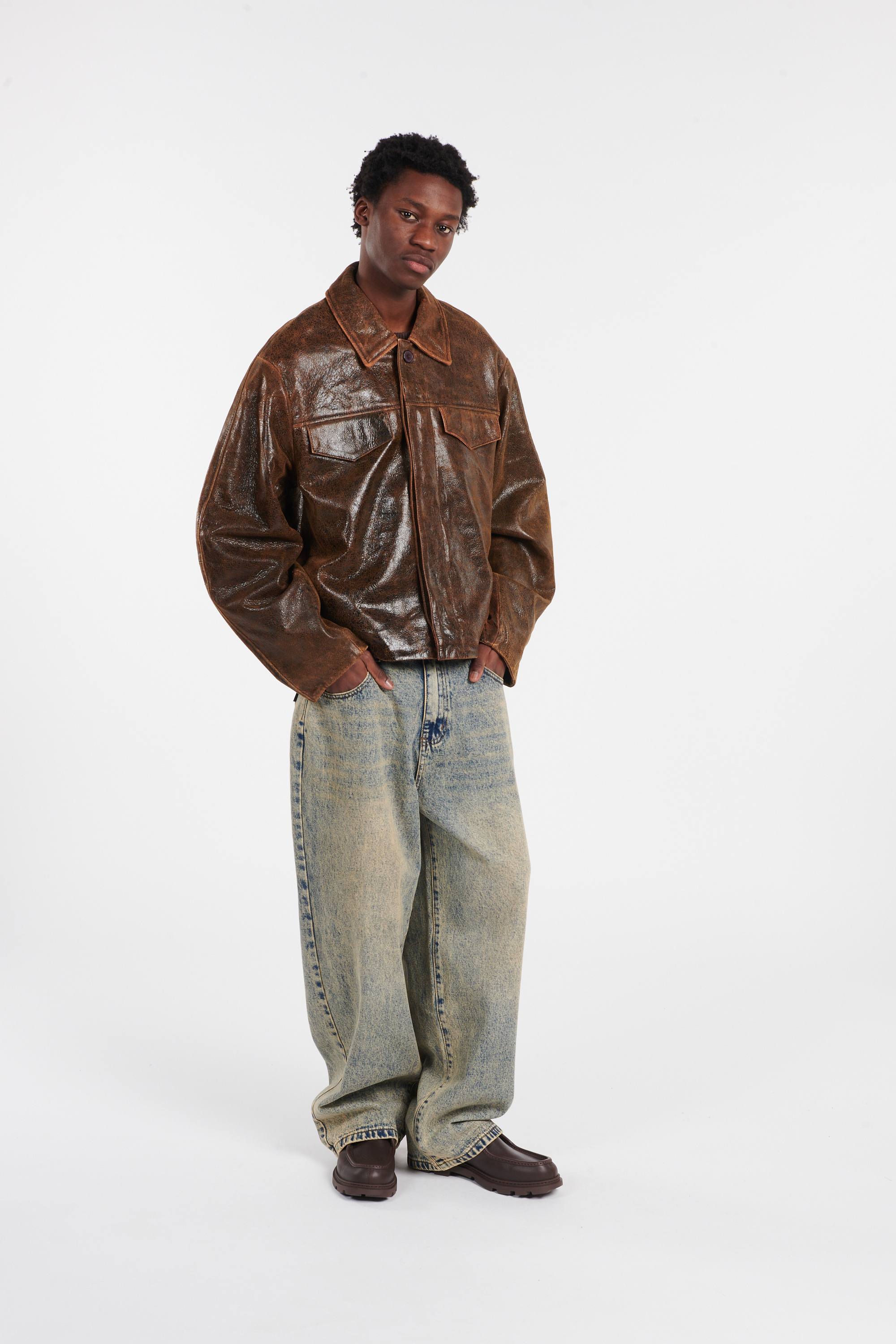 Blouson Marron