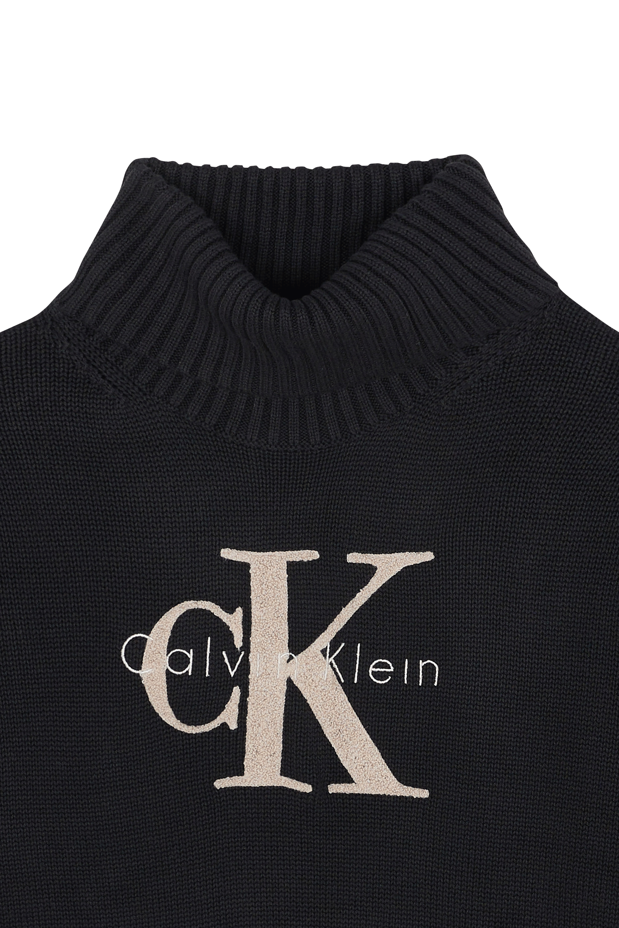 Pull col roulé Noir