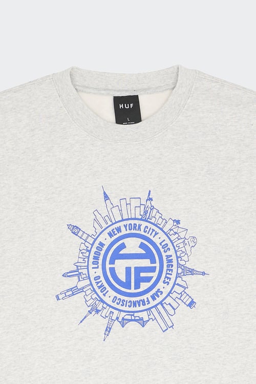 HUF Sweatshirt Gris
