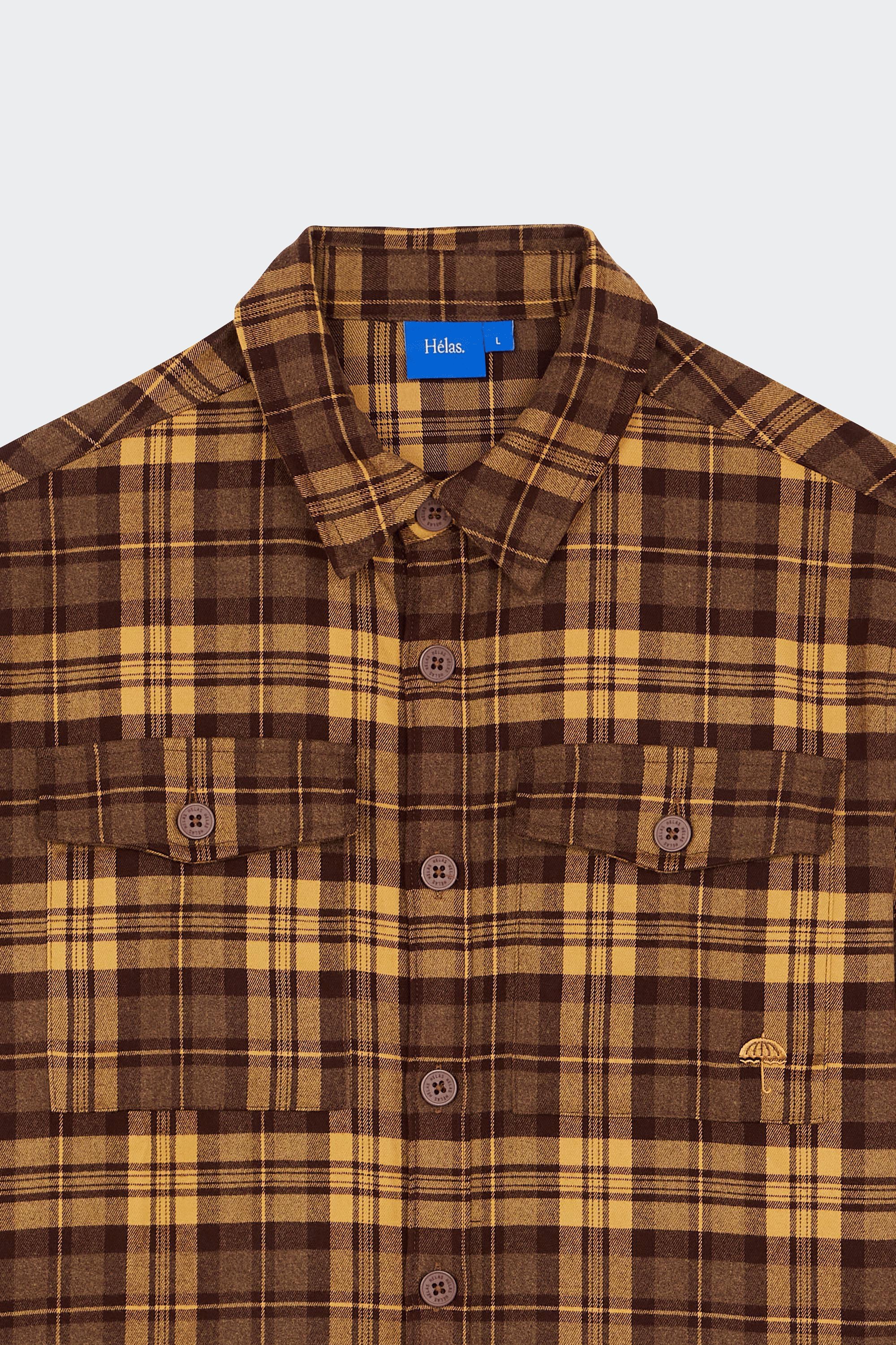 Shirt | Brown by HELAS Shirt Brown