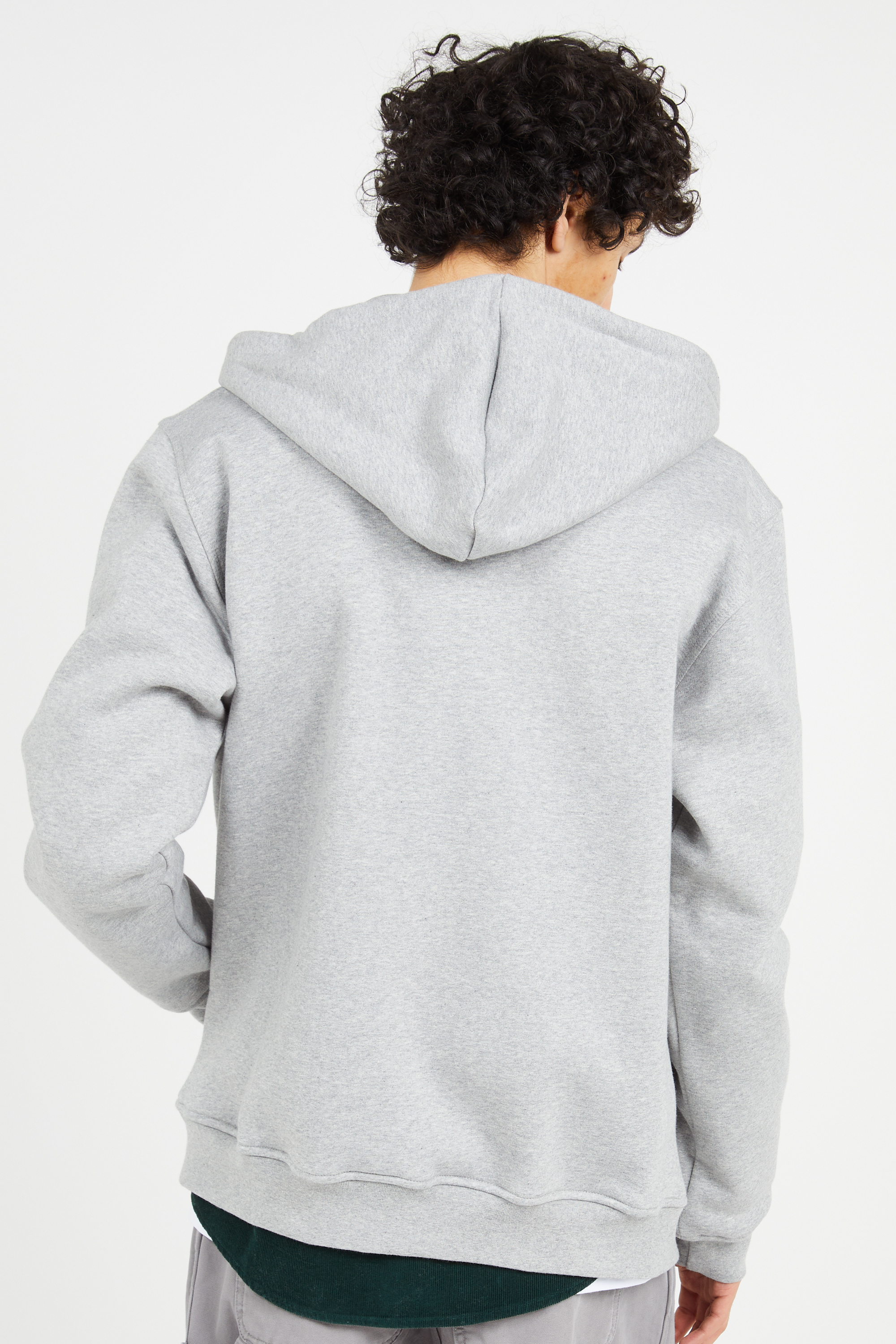 Hoodie zippé Gris