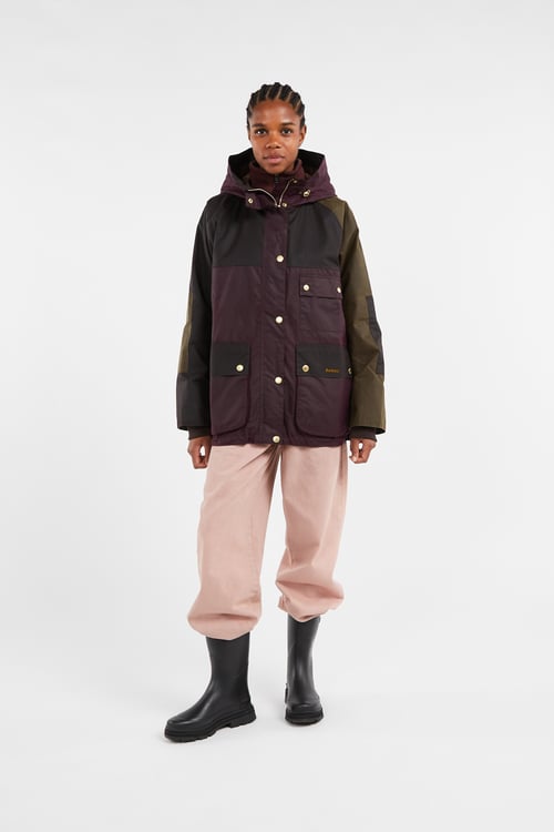 BARBOUR Parka Violet