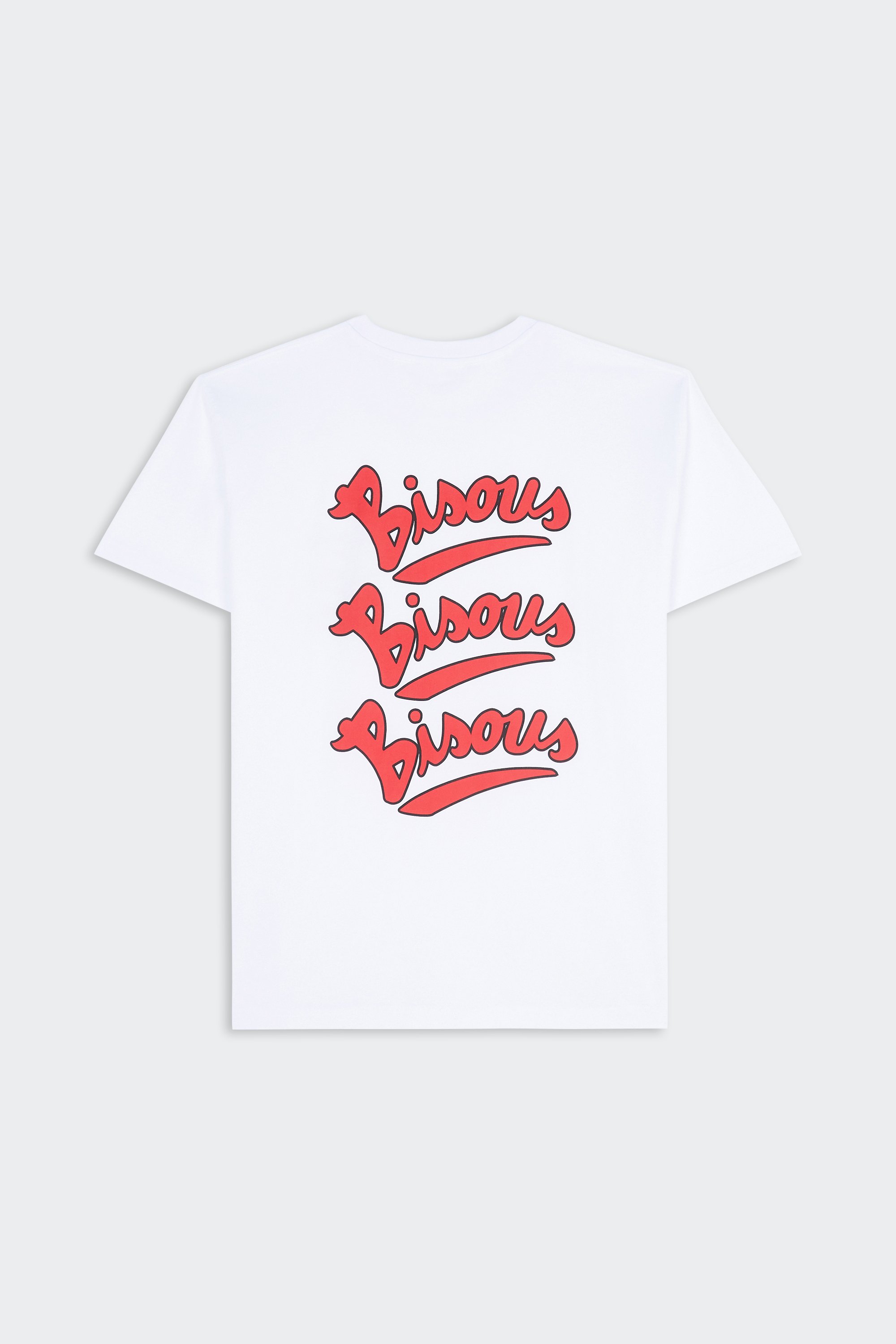 T-shirt | Blanc by BISOUS SKATEBOARDS T-shirt Blanc
