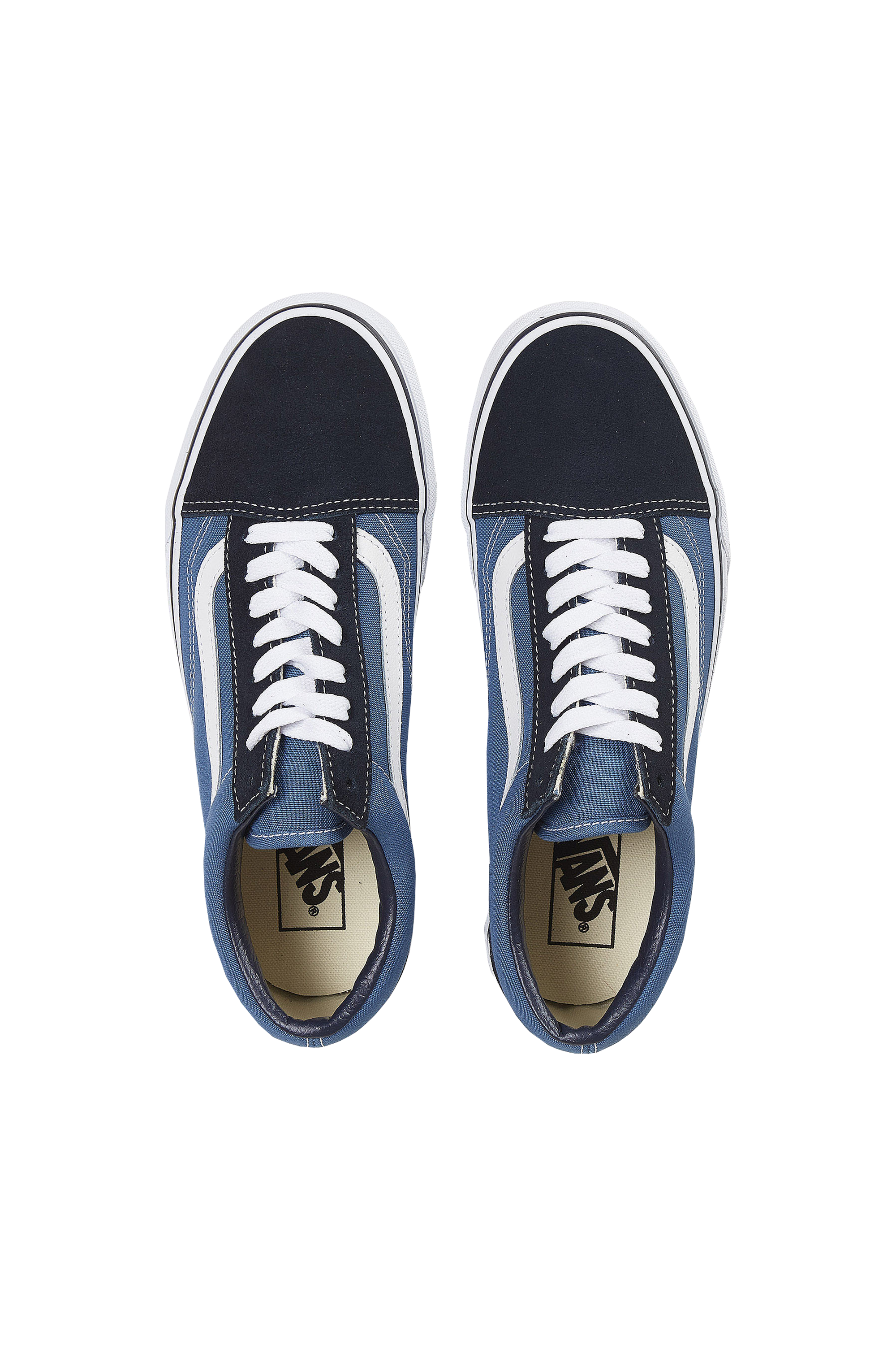 Vans Old Skool en daim et toile Bleu