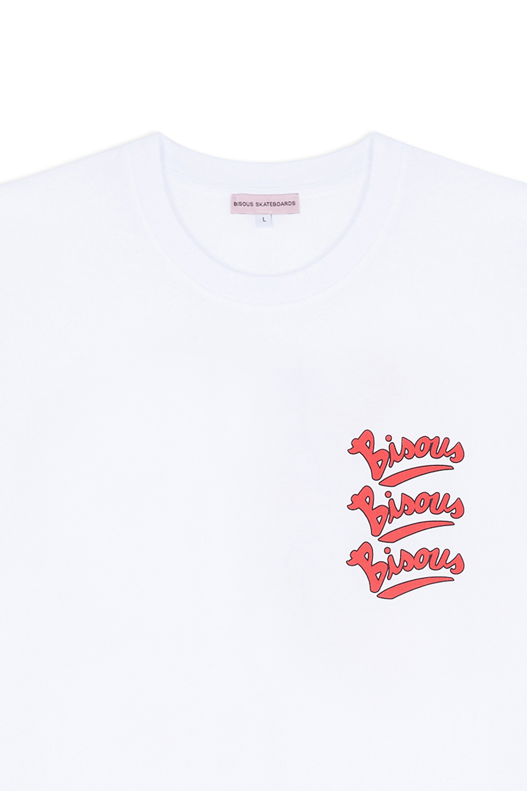 T-shirt | Blanc BISOUS SKATEBOARDS Homme