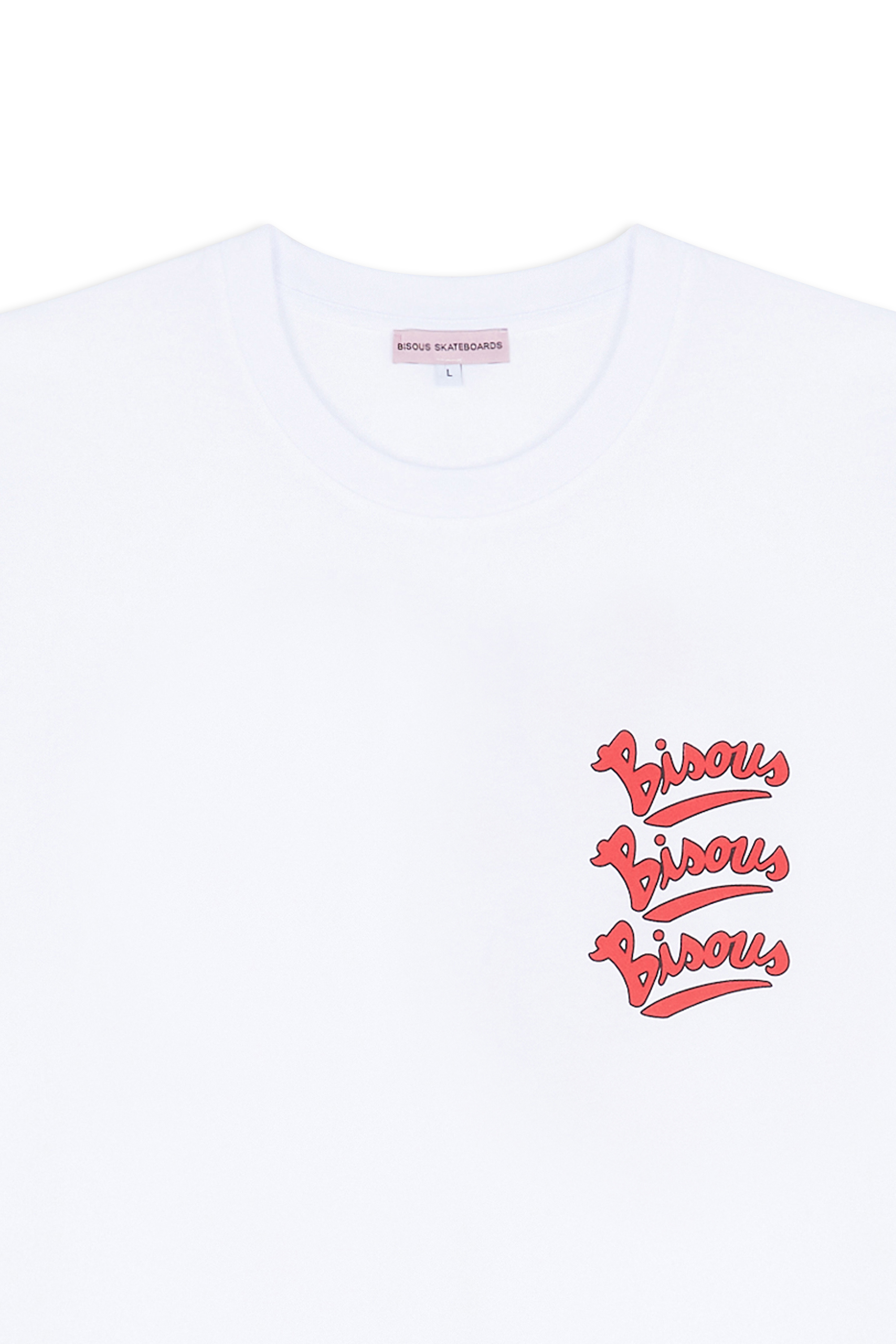 Regular-fit round-neck cotton T-shirt White