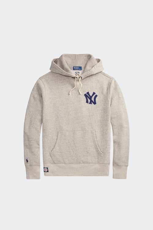 Polo - Hoodie - Taille L Gris