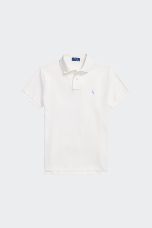 Polo - Polo slim-fit en coton - Taille M Beige