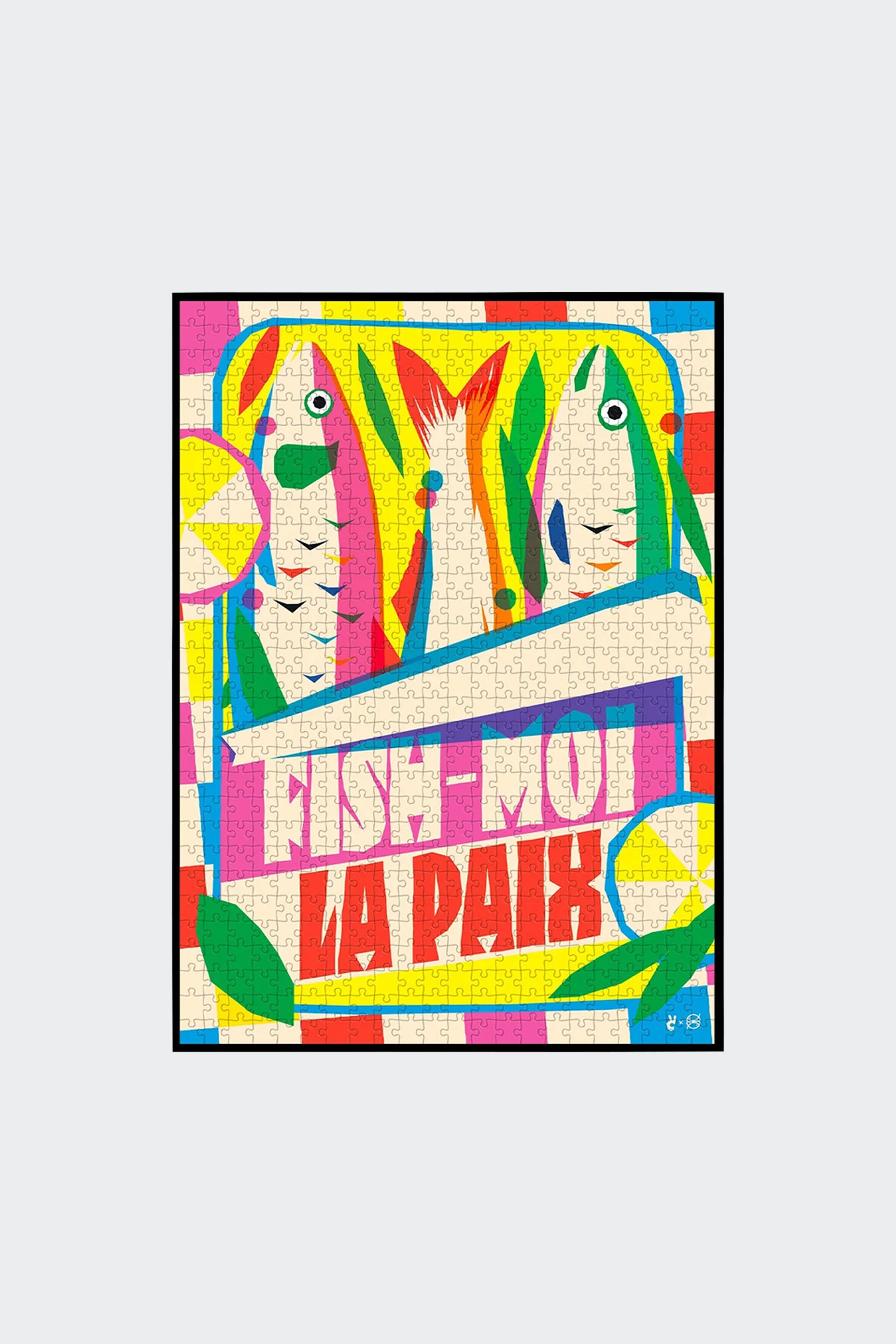 Puzzle | Multicolored by PIECE AND LOVE Puzzle Multicolored