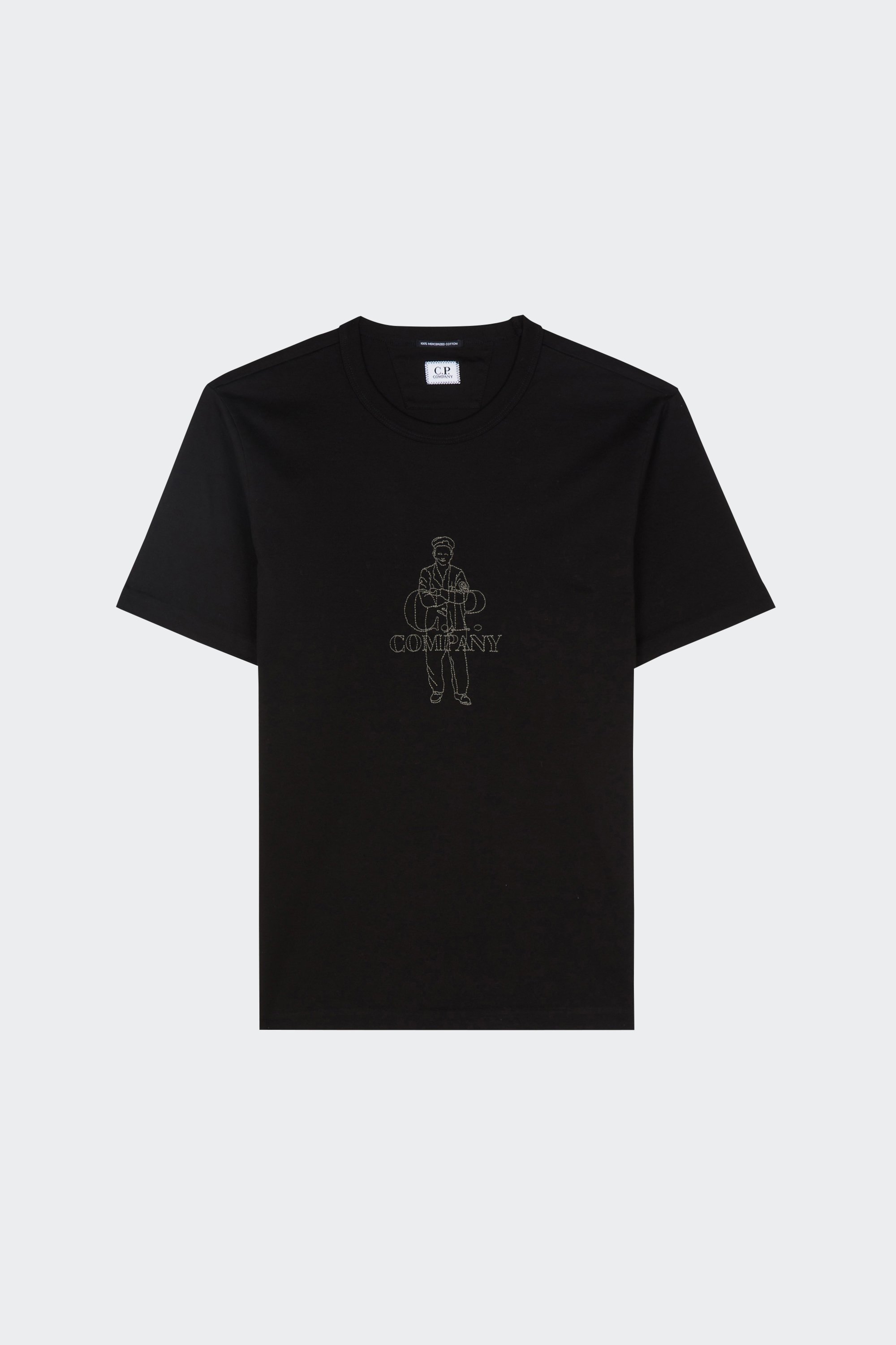 T-shirt | Black by C.P. COMPANY T-shirt Black