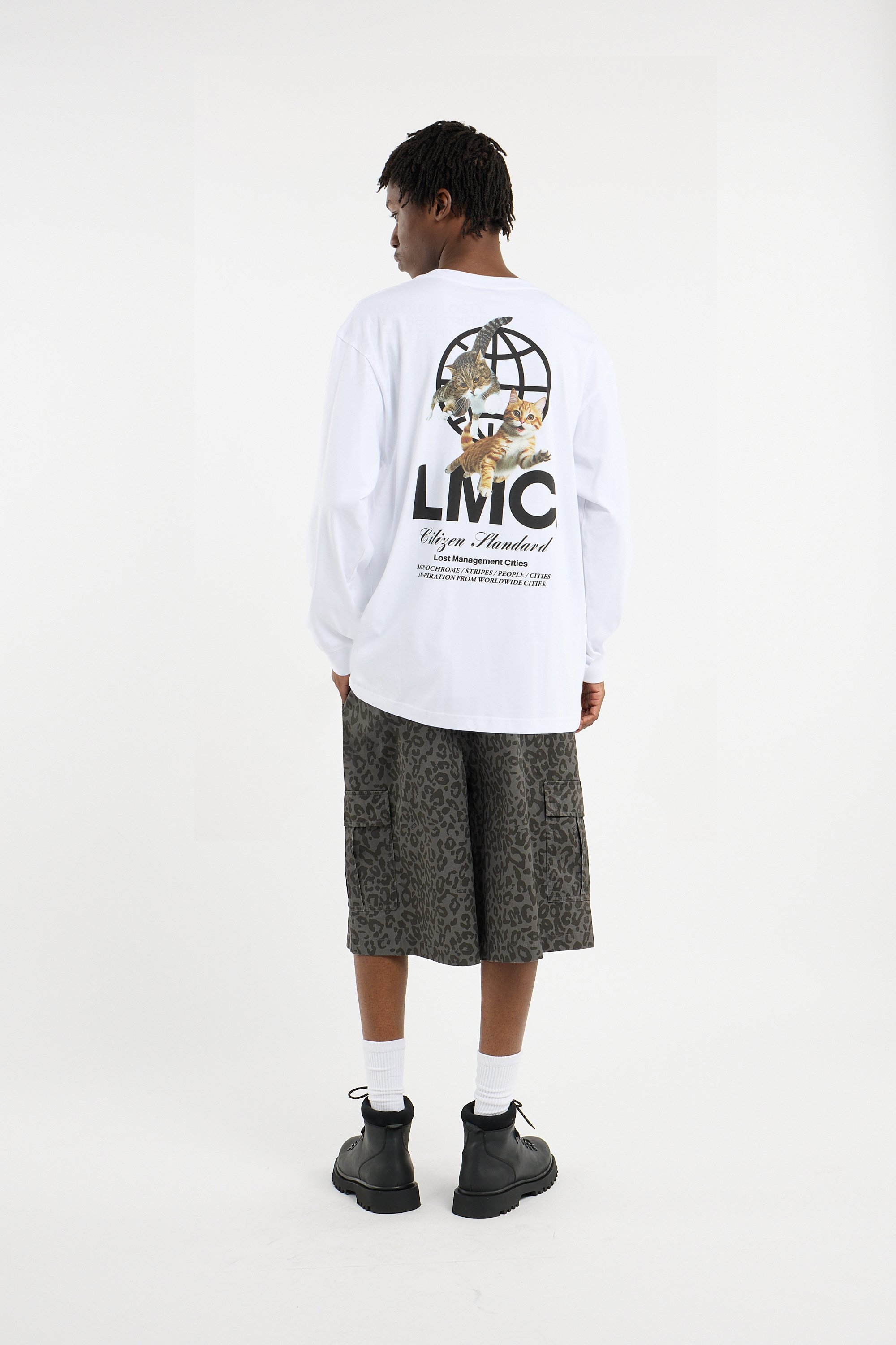 Shorts | Grey LOST MANAGEMENT CITIES Men
