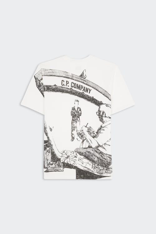 C.P. COMPANY T-shirt Blanc