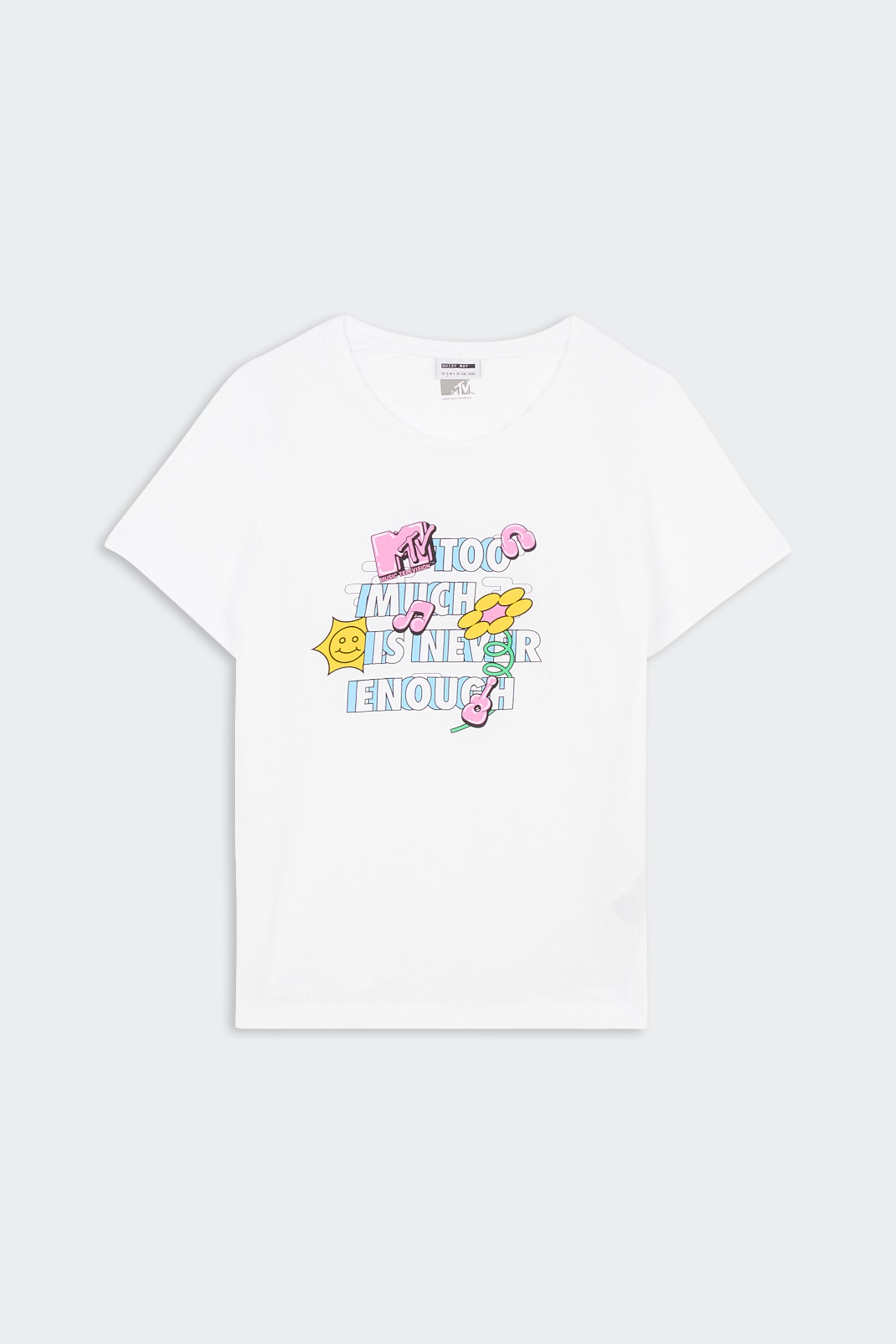T-shirt | Blanc by NOISY MAY T-shirt Blanc