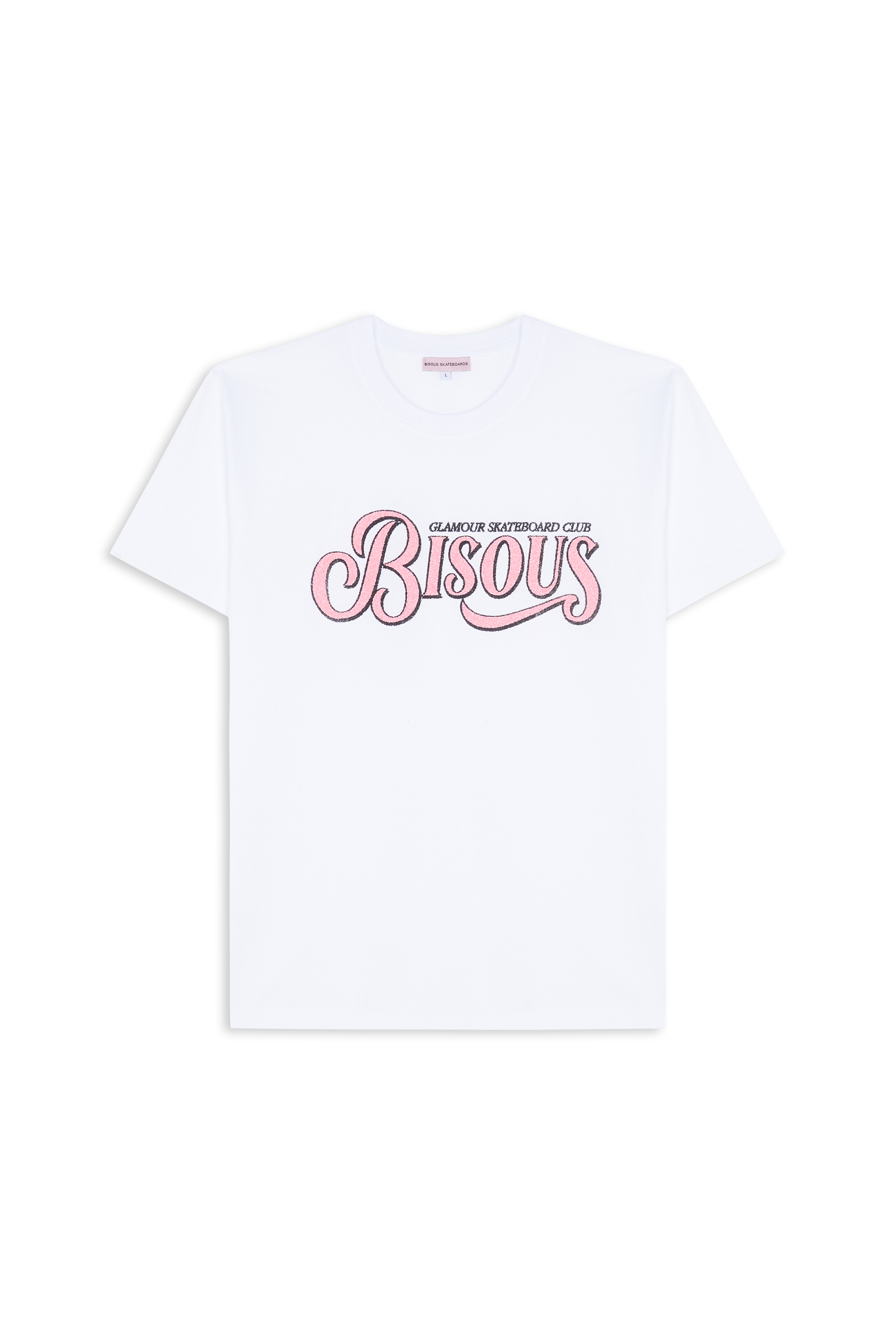 Regular-fit round-neck cotton T-shirt White