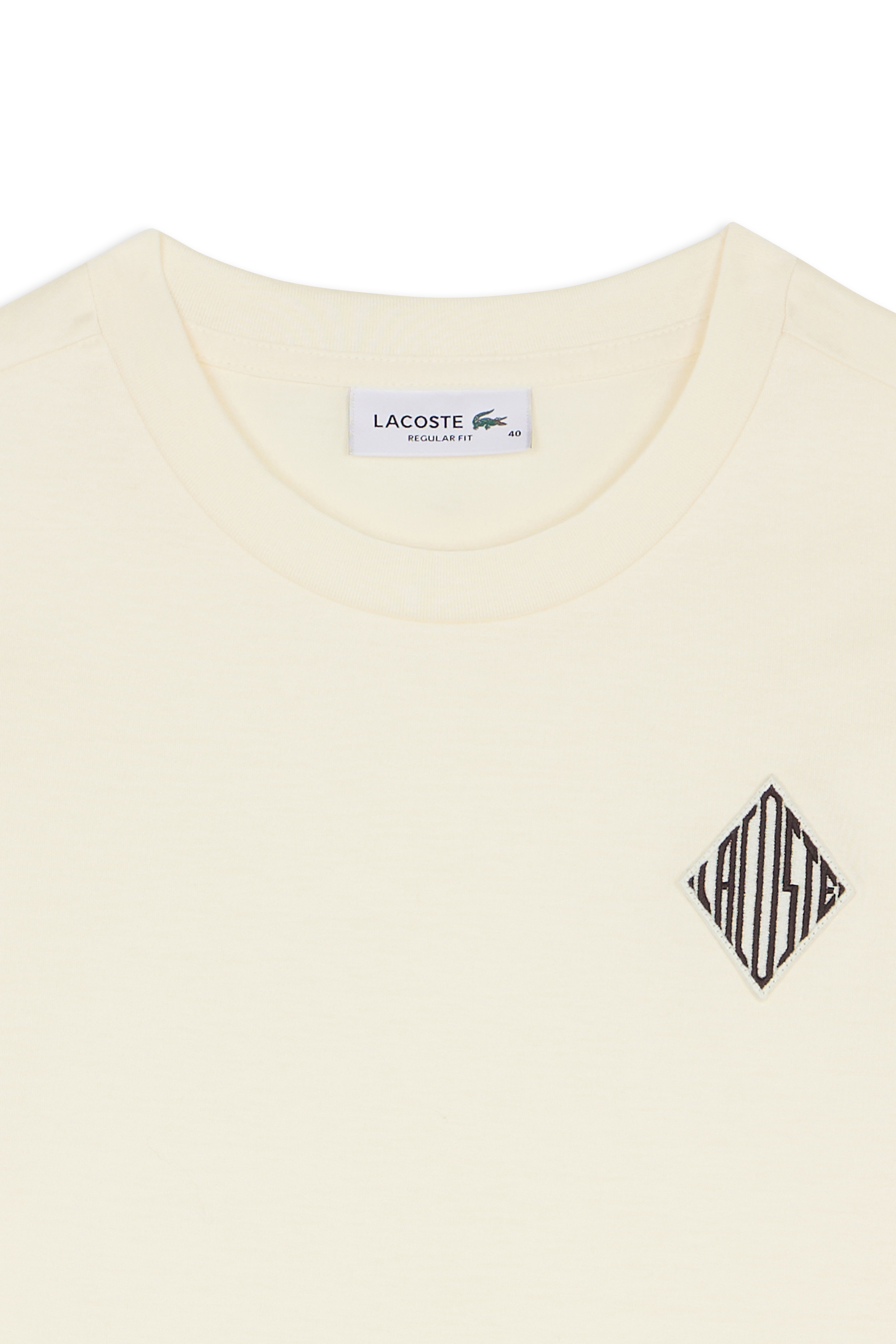 T-shirt LACOSTE Jaune