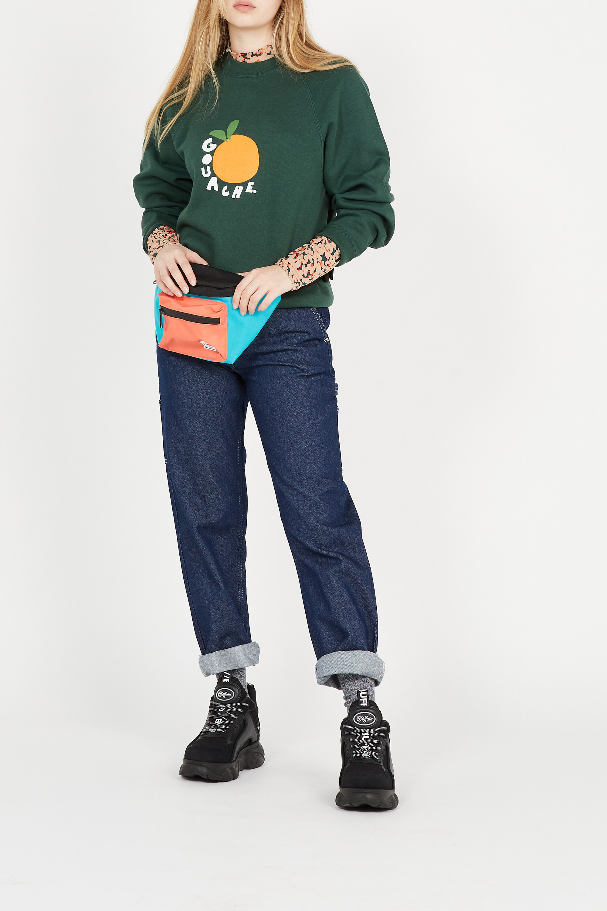 Baskets | Noir BUFFALO Femme