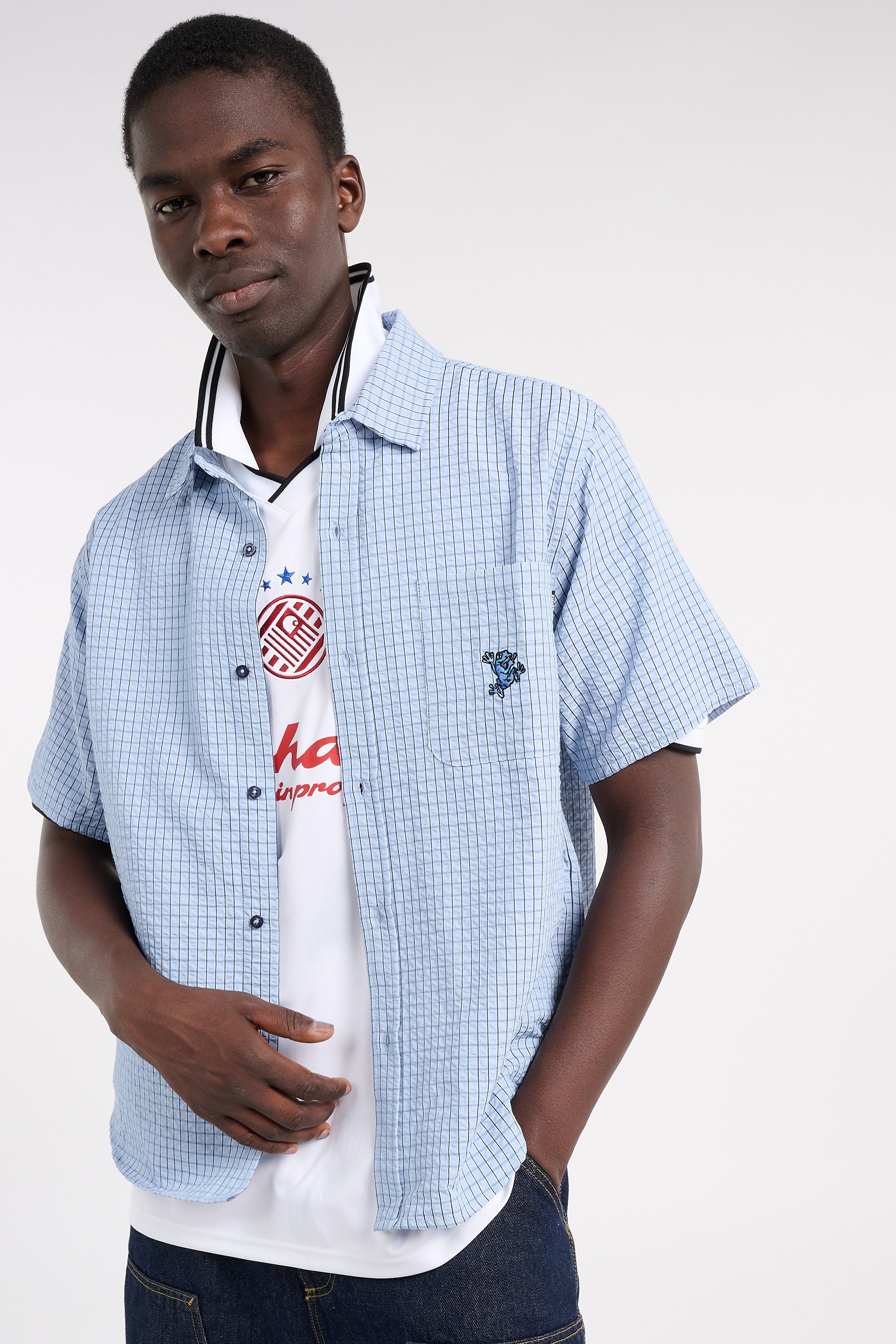 Chemise | Bleu HUF Homme