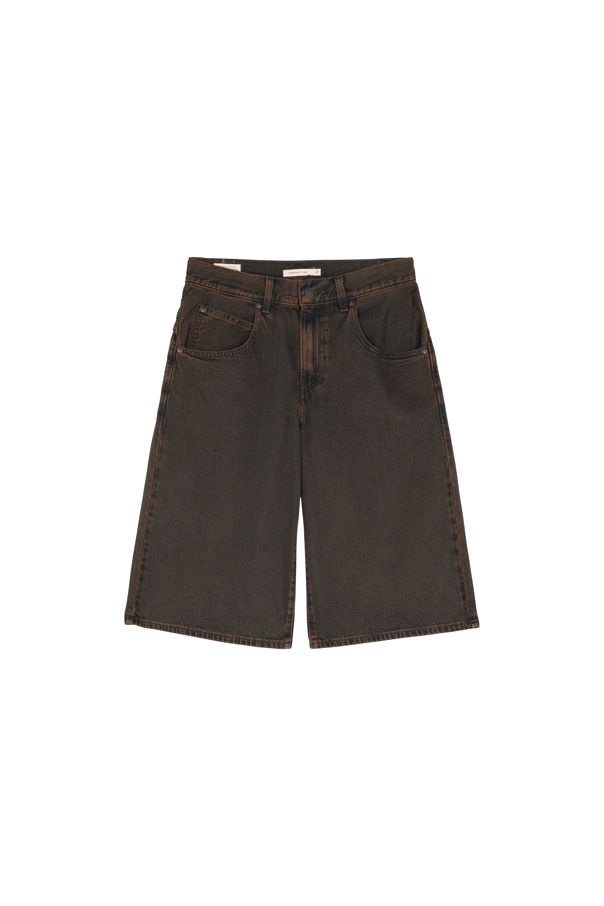 Denim shorts LEVI'S Brown