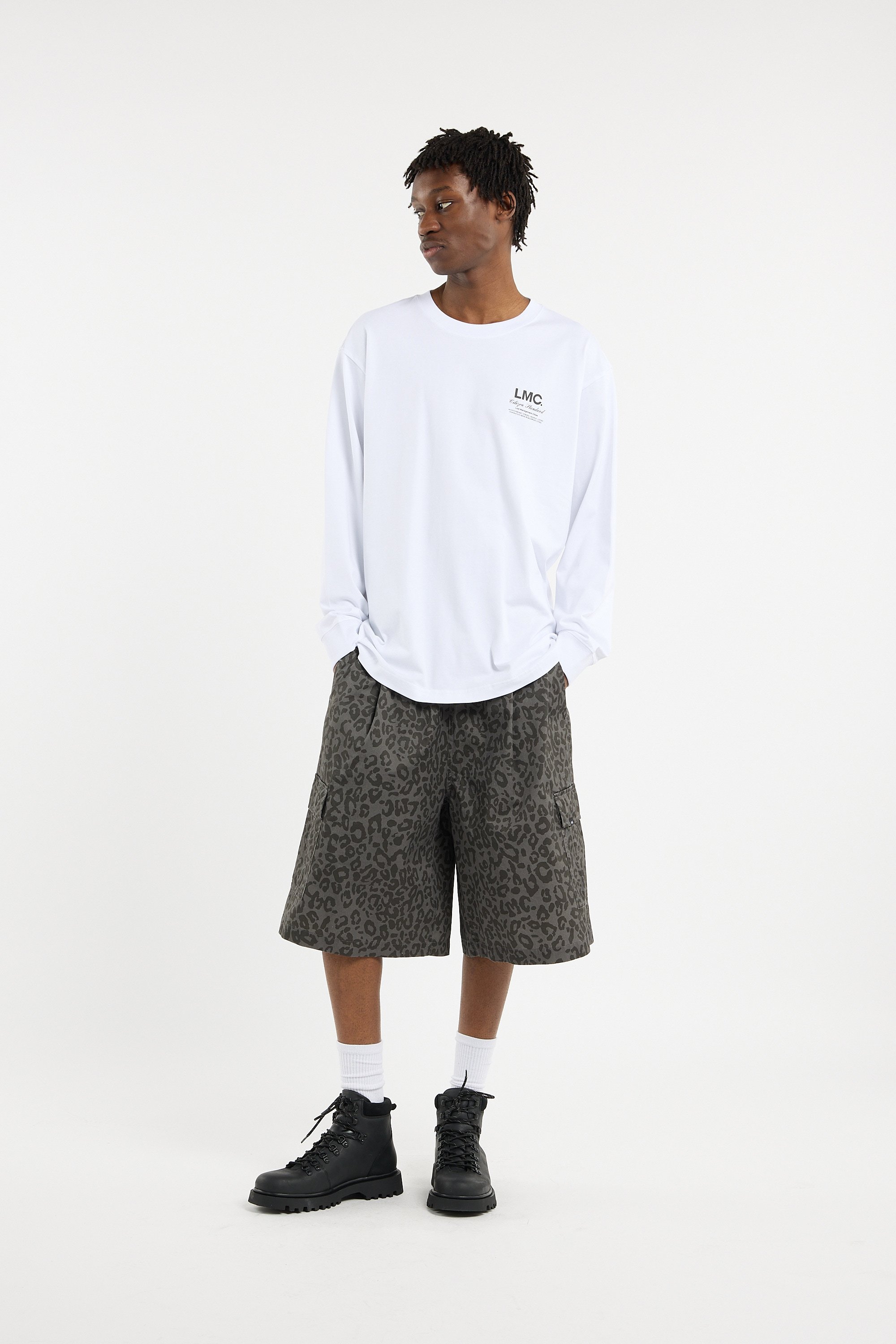 T-shirt LOST MANAGEMENT CITIES Blanc