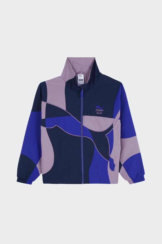 ParallaxShops Jacket Blue Puma Man Puma suede beige