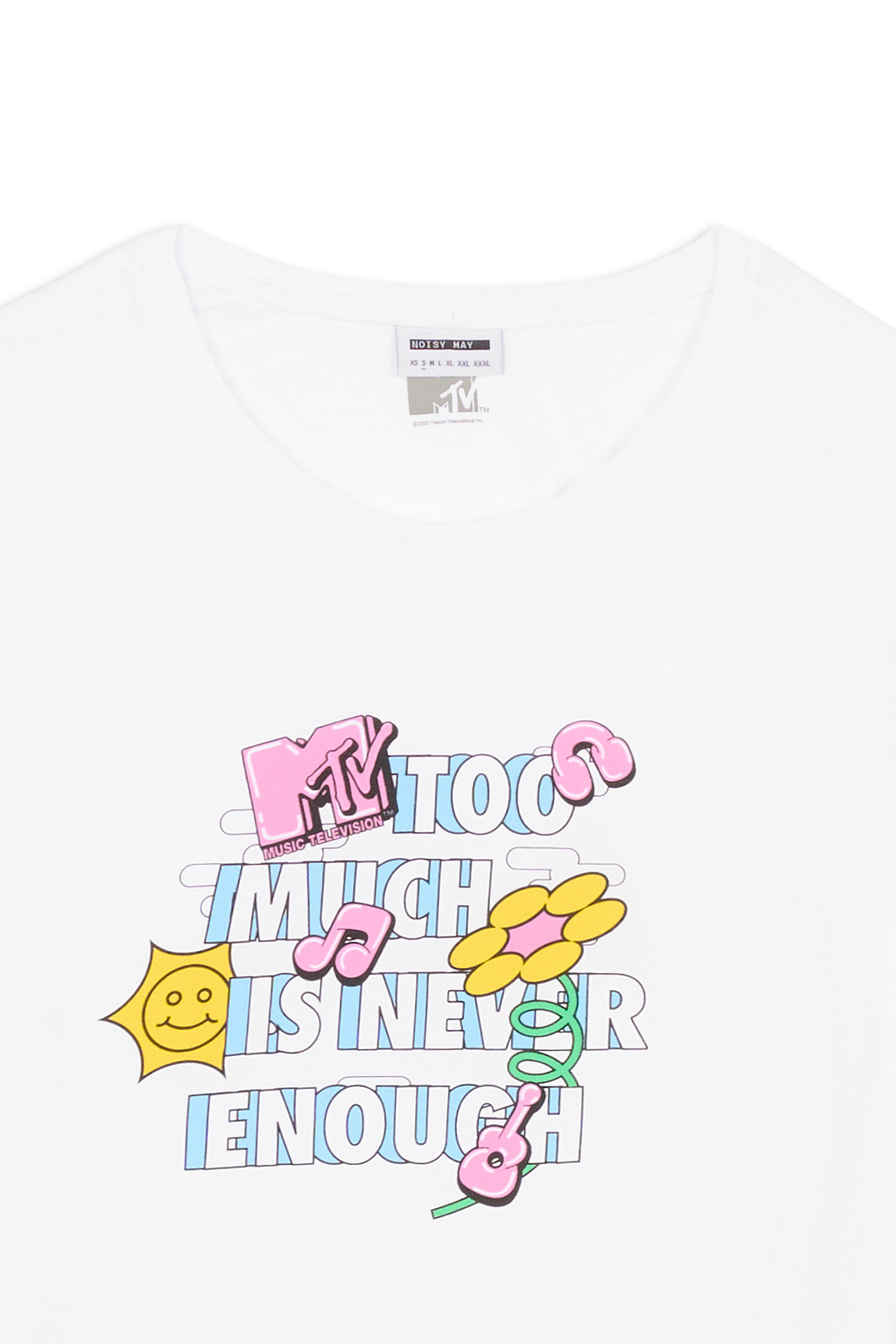 Regular-fit round-neck cotton T-shirt White
