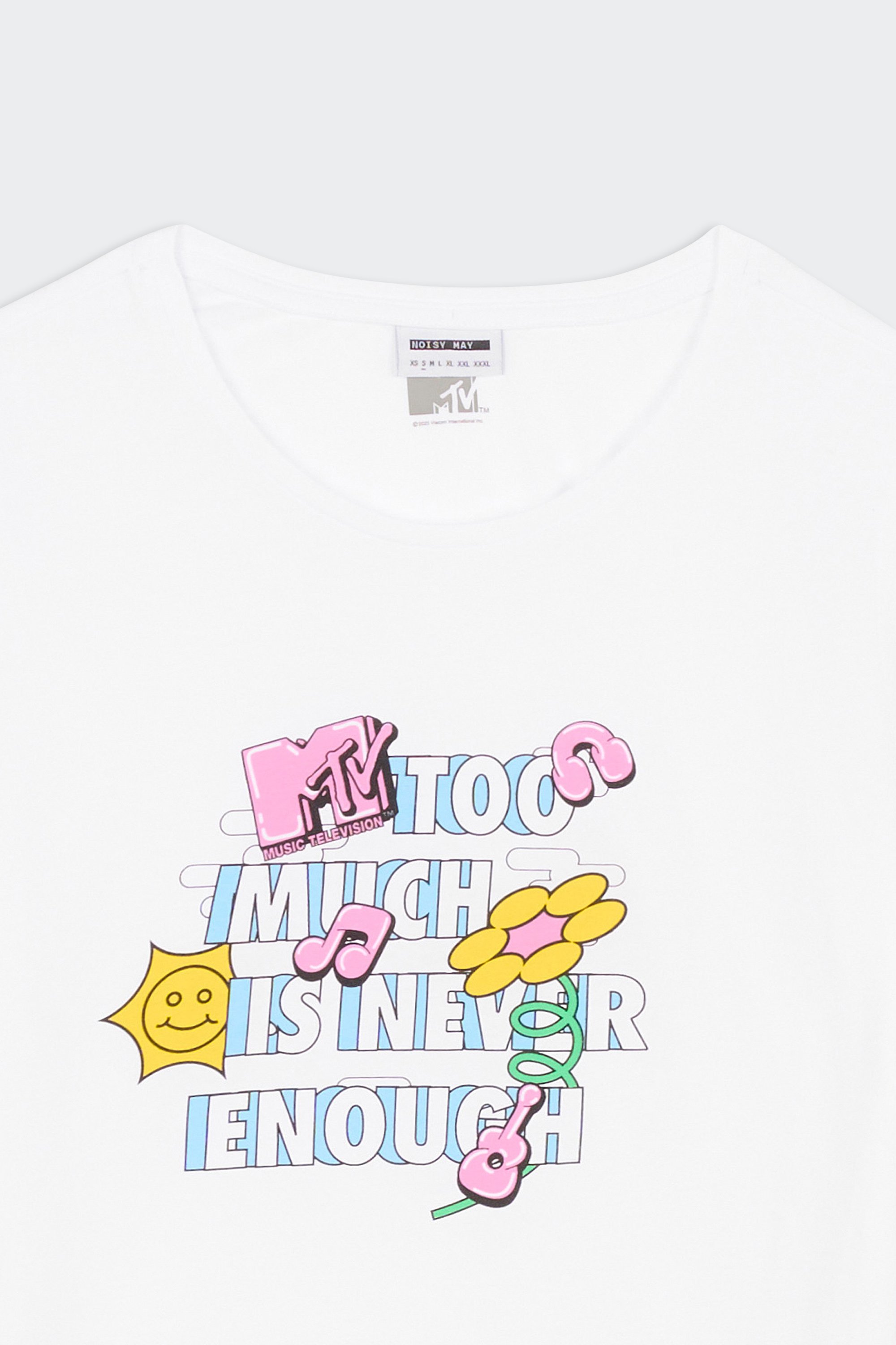 T-shirt | Blanc by NOISY MAY T-shirt Blanc