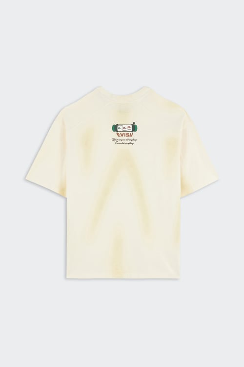 EVISU T-shirt Beige