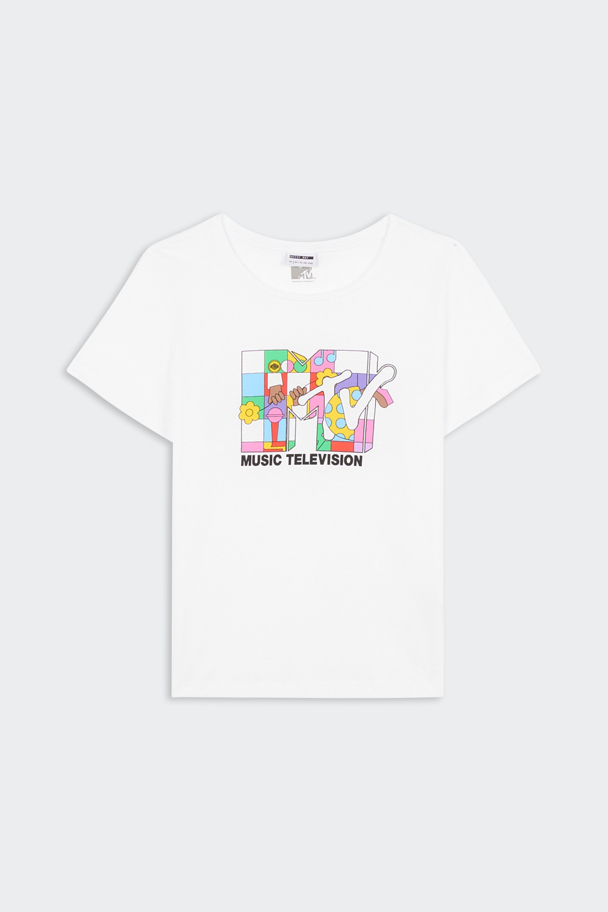 T-shirt | Blanc by NOISY MAY T-shirt Blanc