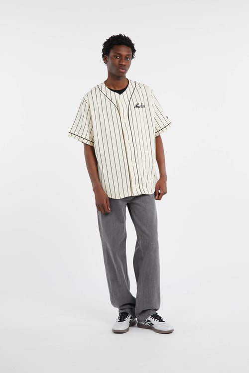 NEW ERA Chemise de baseball Beige
