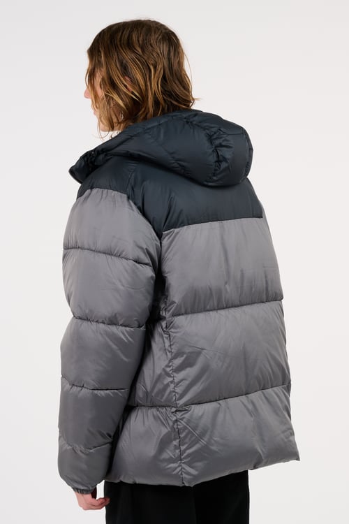 COLUMBIA Lightweight quilted padded jacket with high neck Grey
