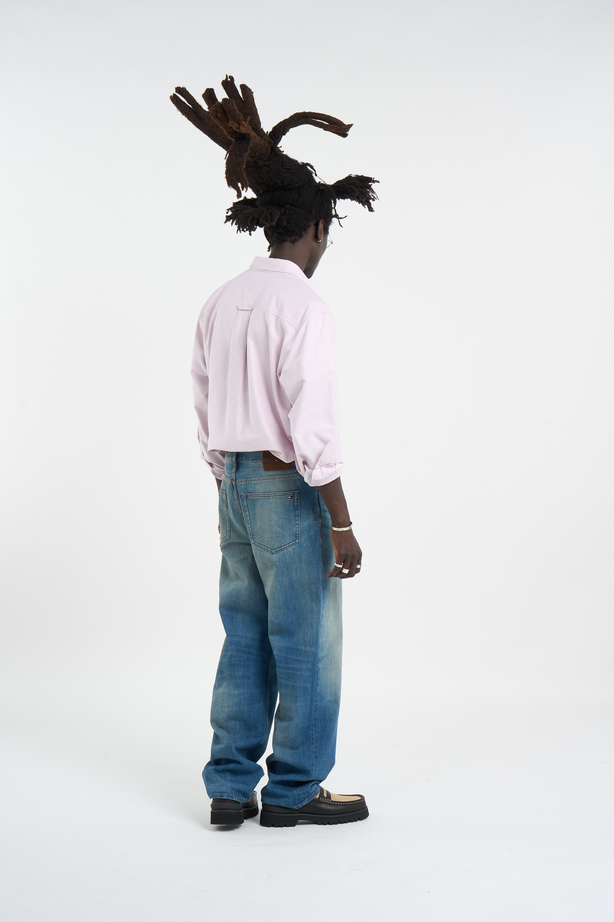 Chemise | Rose TOMMY JEANS Homme