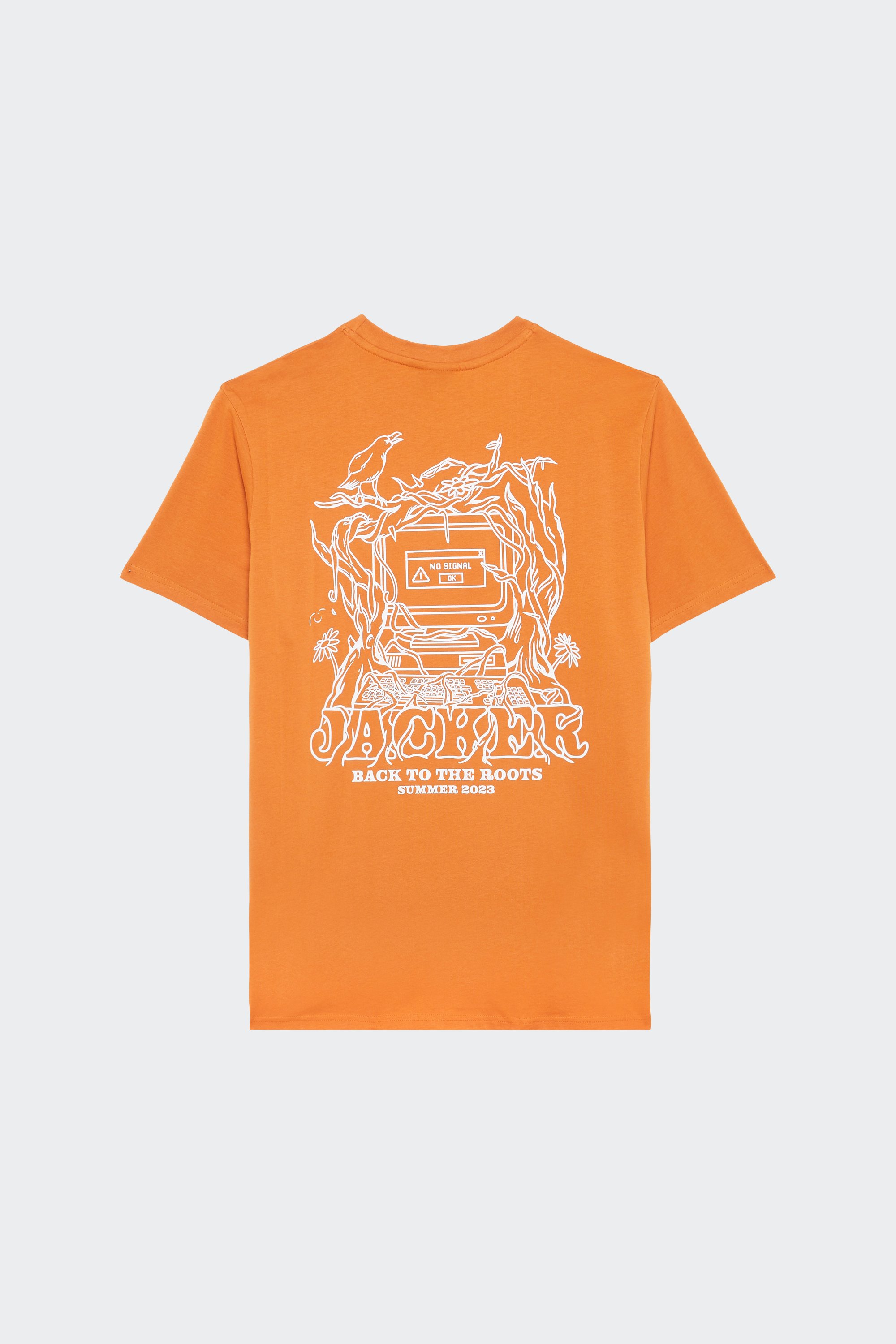 T-shirt | Marron by JACKER T-shirt Marron