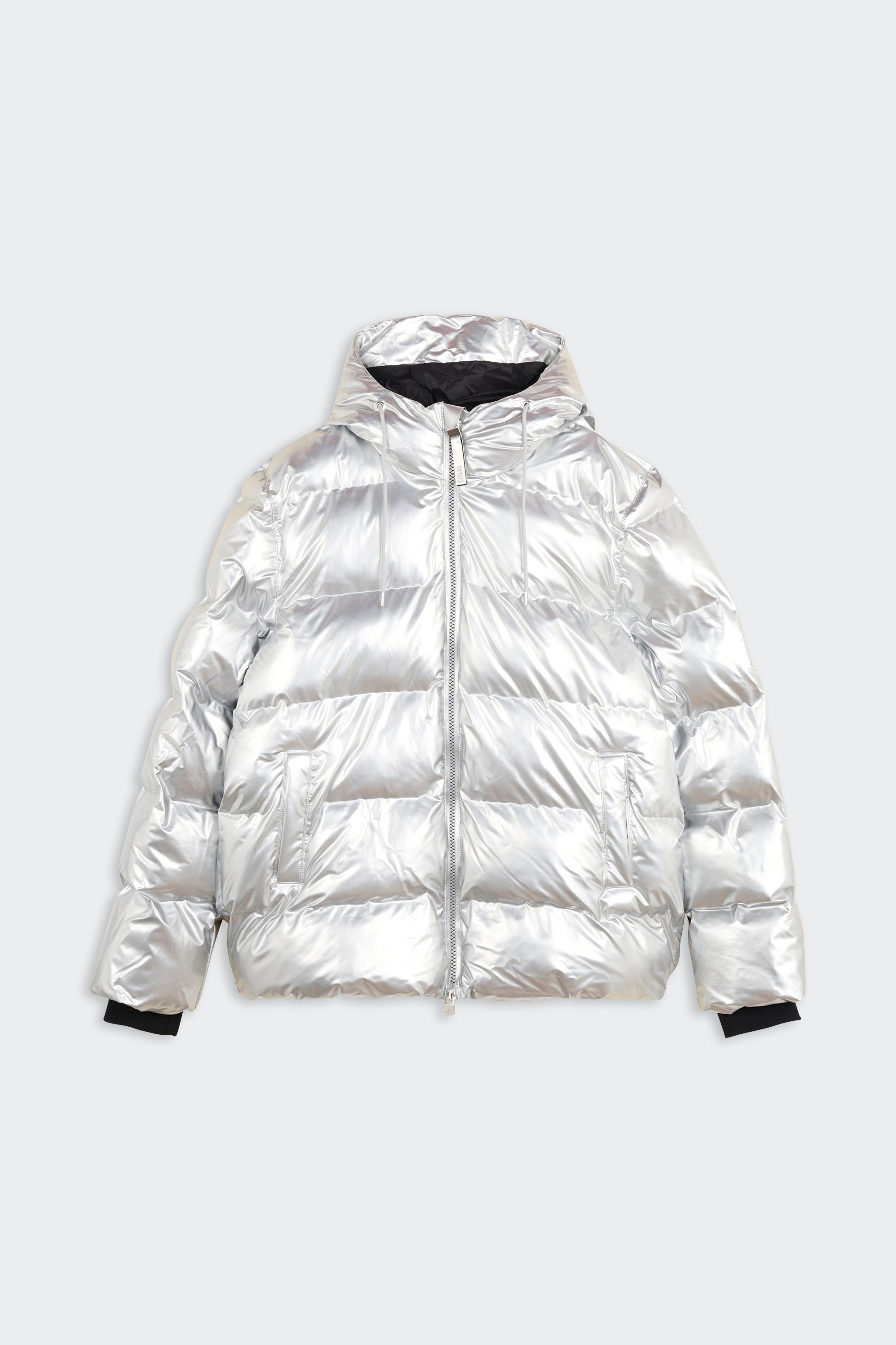 Bershka Pvc Bubble Coat Women's' Winter Warm Jacket Shiny Light