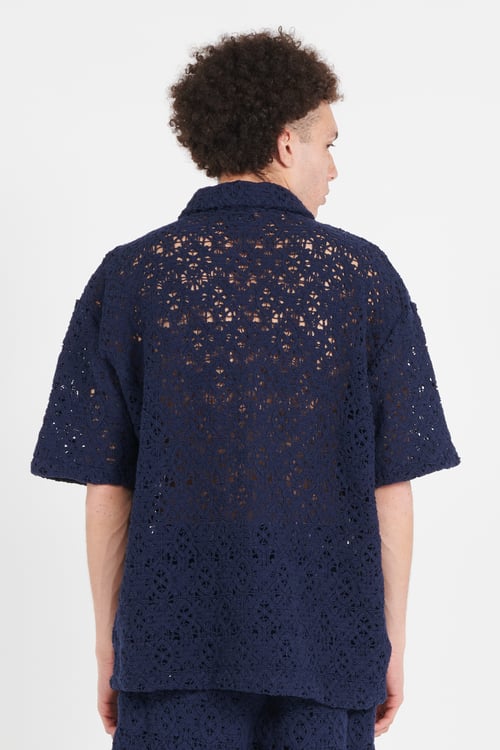 DAILY PAPER Chemise Bleu