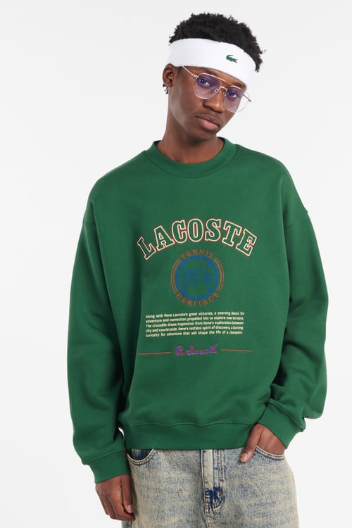 LACOSTE Sweatshirt Vert