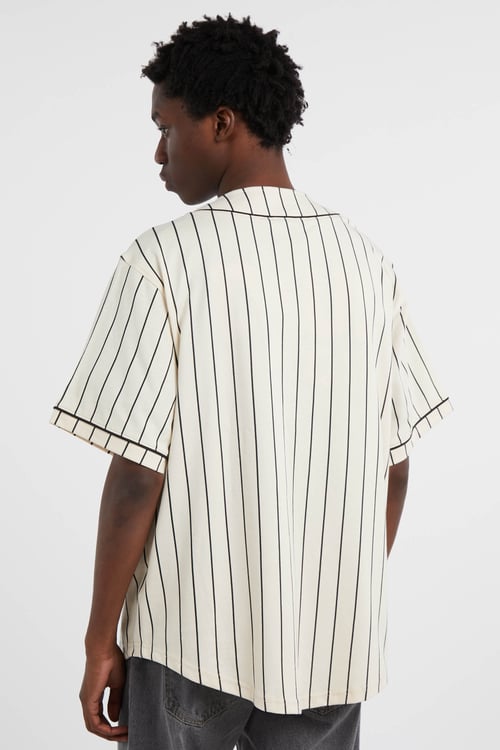 NEW ERA Chemise de baseball Beige