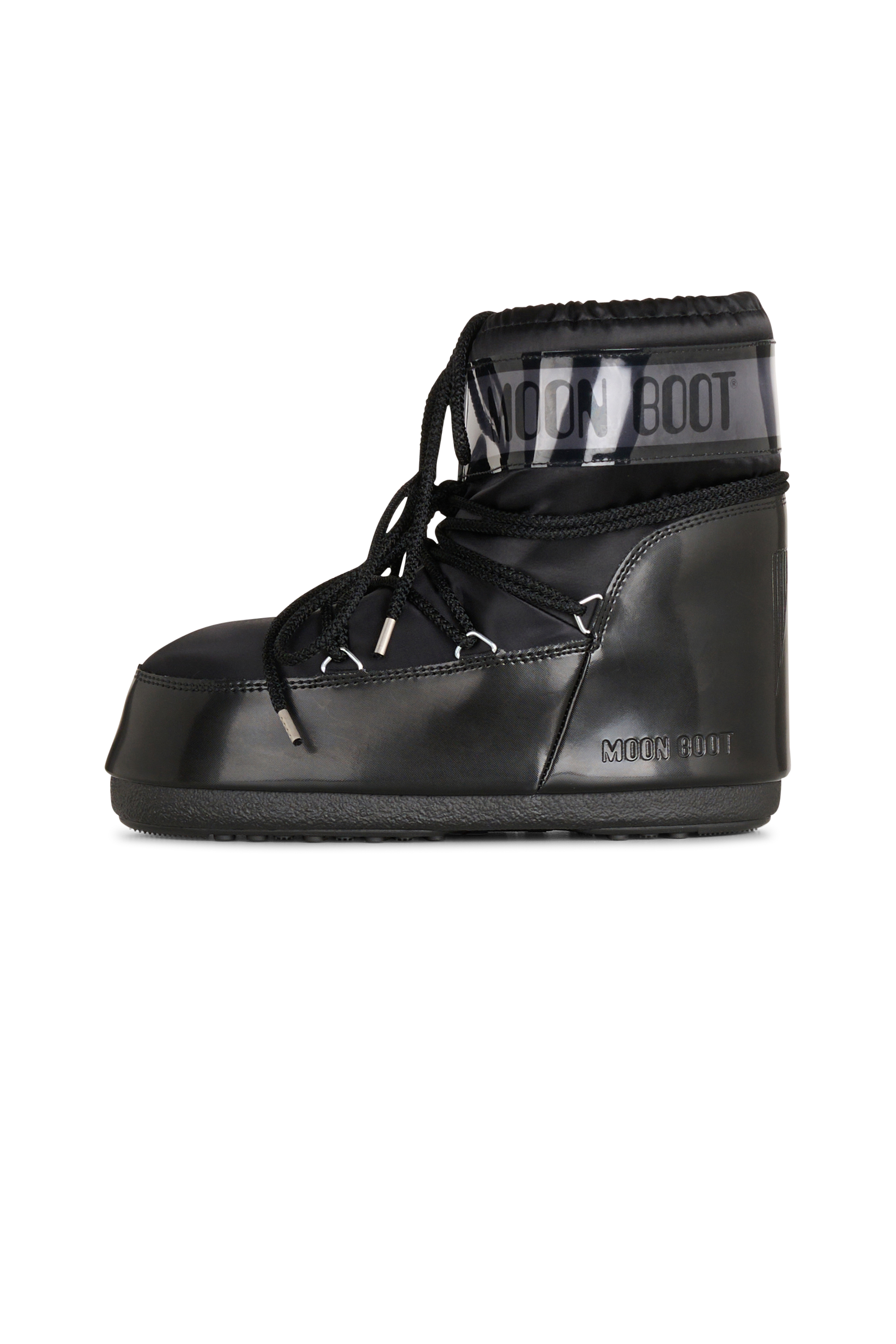 Heeled leather mid-calf boots | White MOON BOOT Women