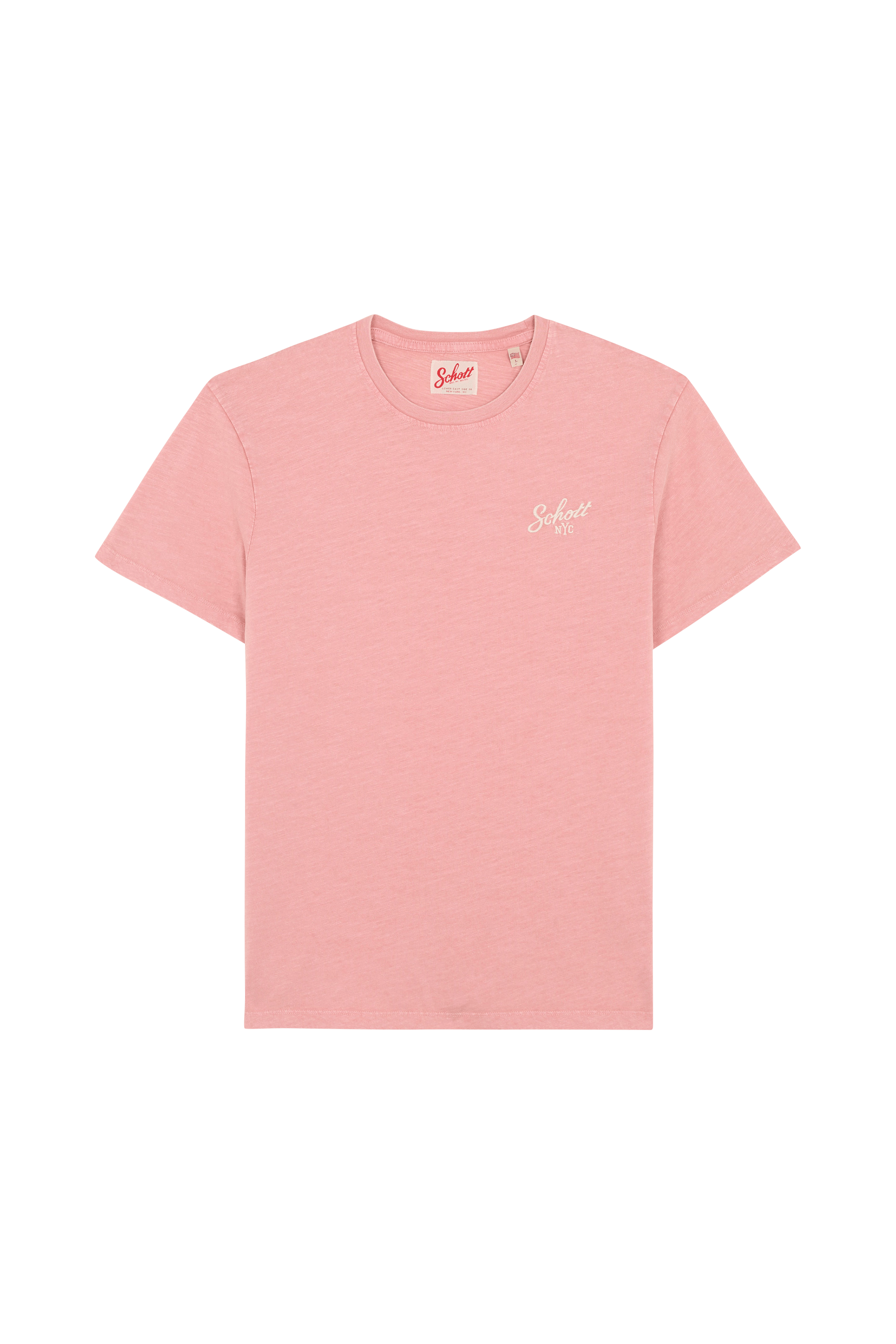 T-shirt TSHIRT SCHOTT Dusty pink