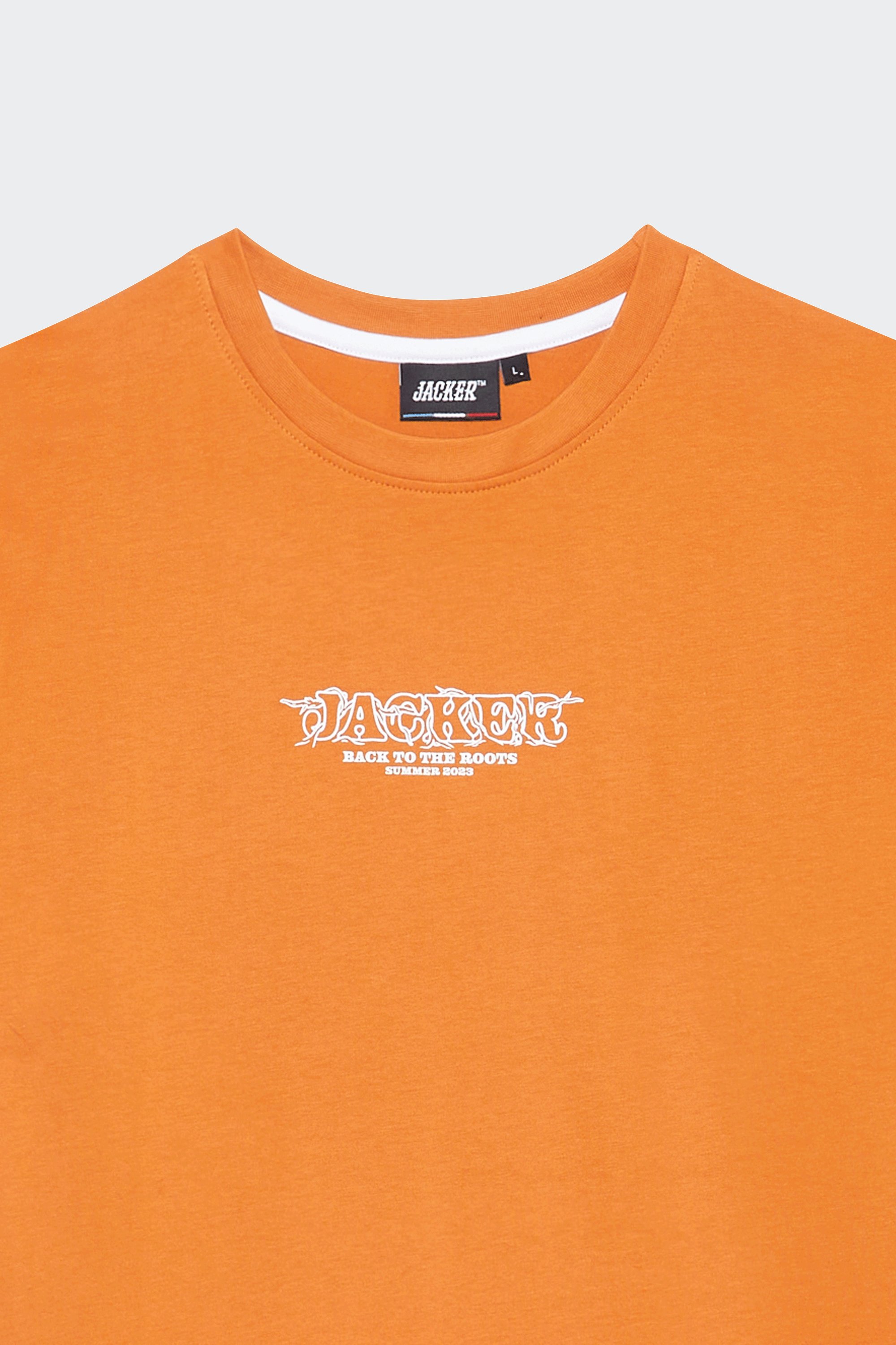 T-shirt | Marron by JACKER T-shirt Marron