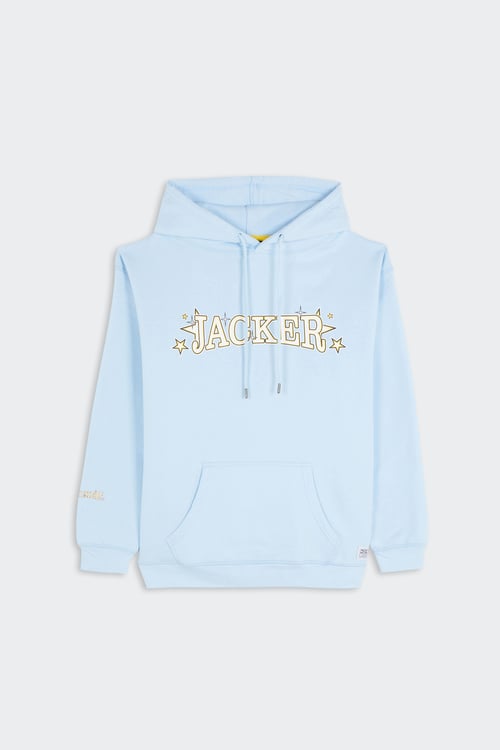 JACKER Hoodie Bleu