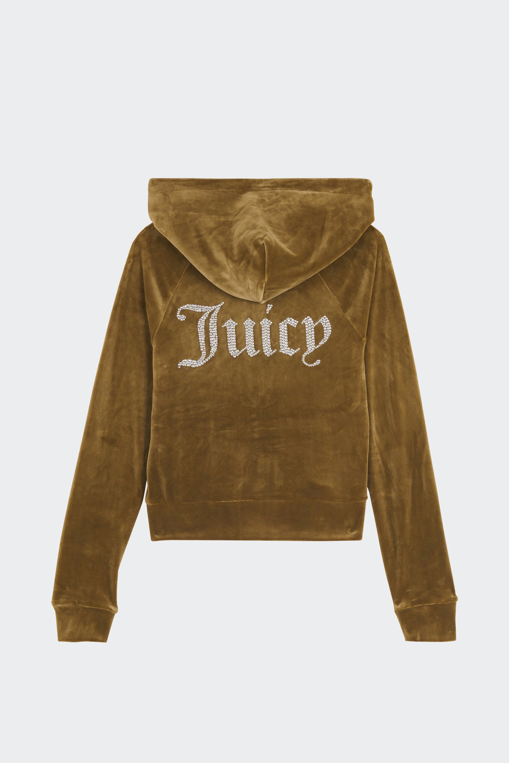 Hoodie zippé | Kaki by JUICY COUTURE Hoodie zippé Kaki
