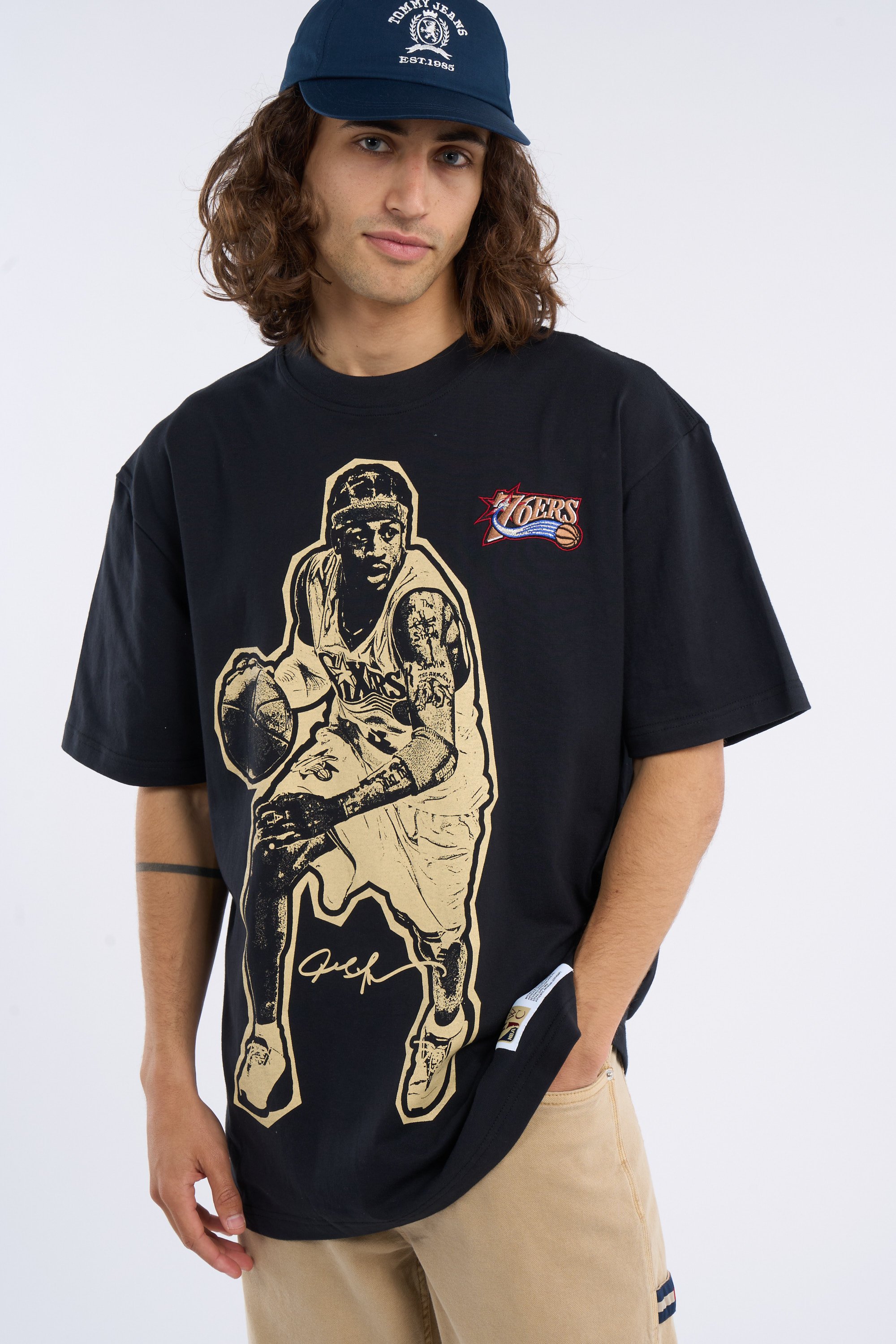 T-shirt | Black MITCHELL & NESS Men